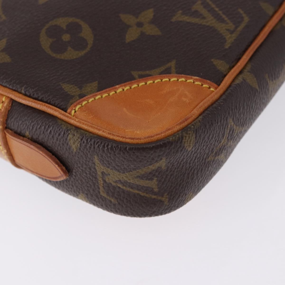 LOUIS VUITTON Monogram Marly Dragonne PM Clutch Bag M51827 LV Auth ep15791