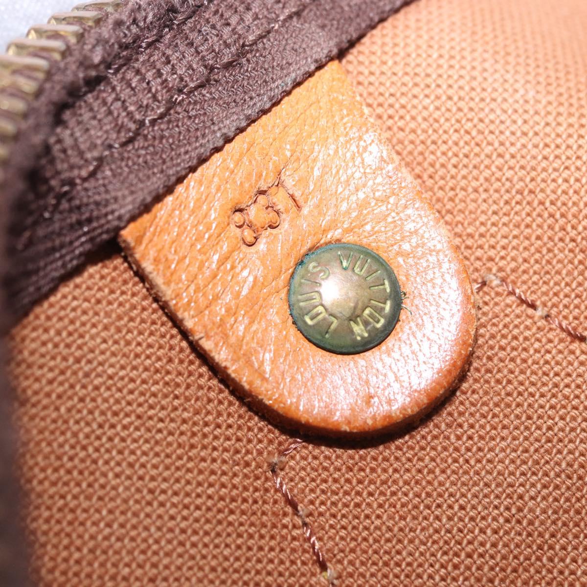 LOUIS VUITTON Monogram Speedy 35 Hand Bag M41524 LV Auth ep15805