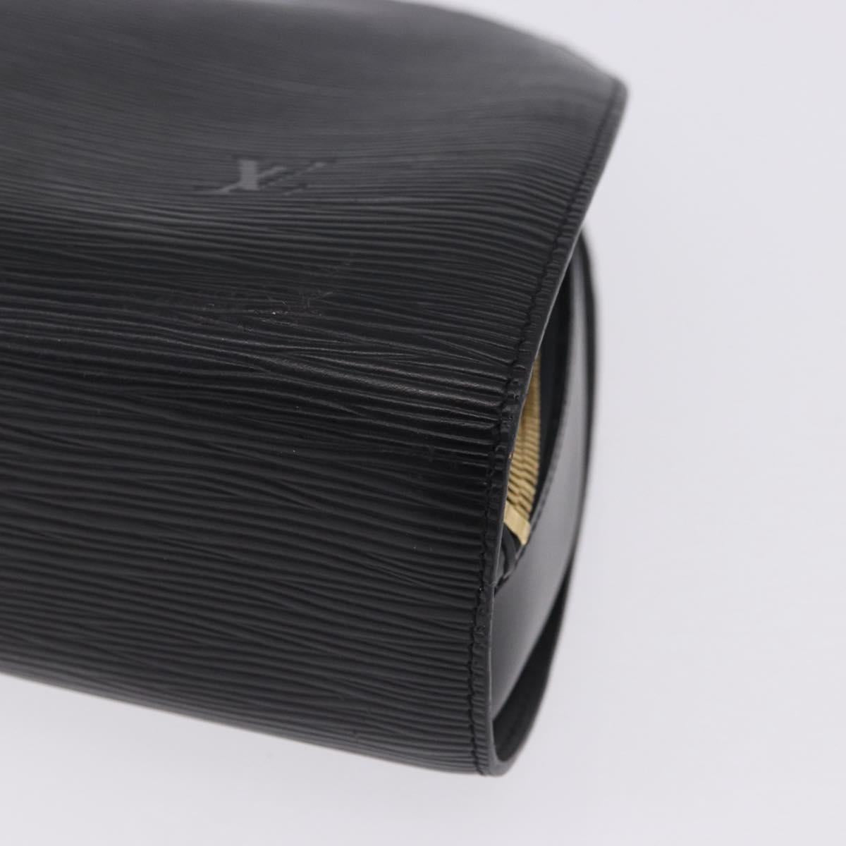 LOUIS VUITTON Epi Dauphine GM Pouch Black M48432 LV Auth ep15811