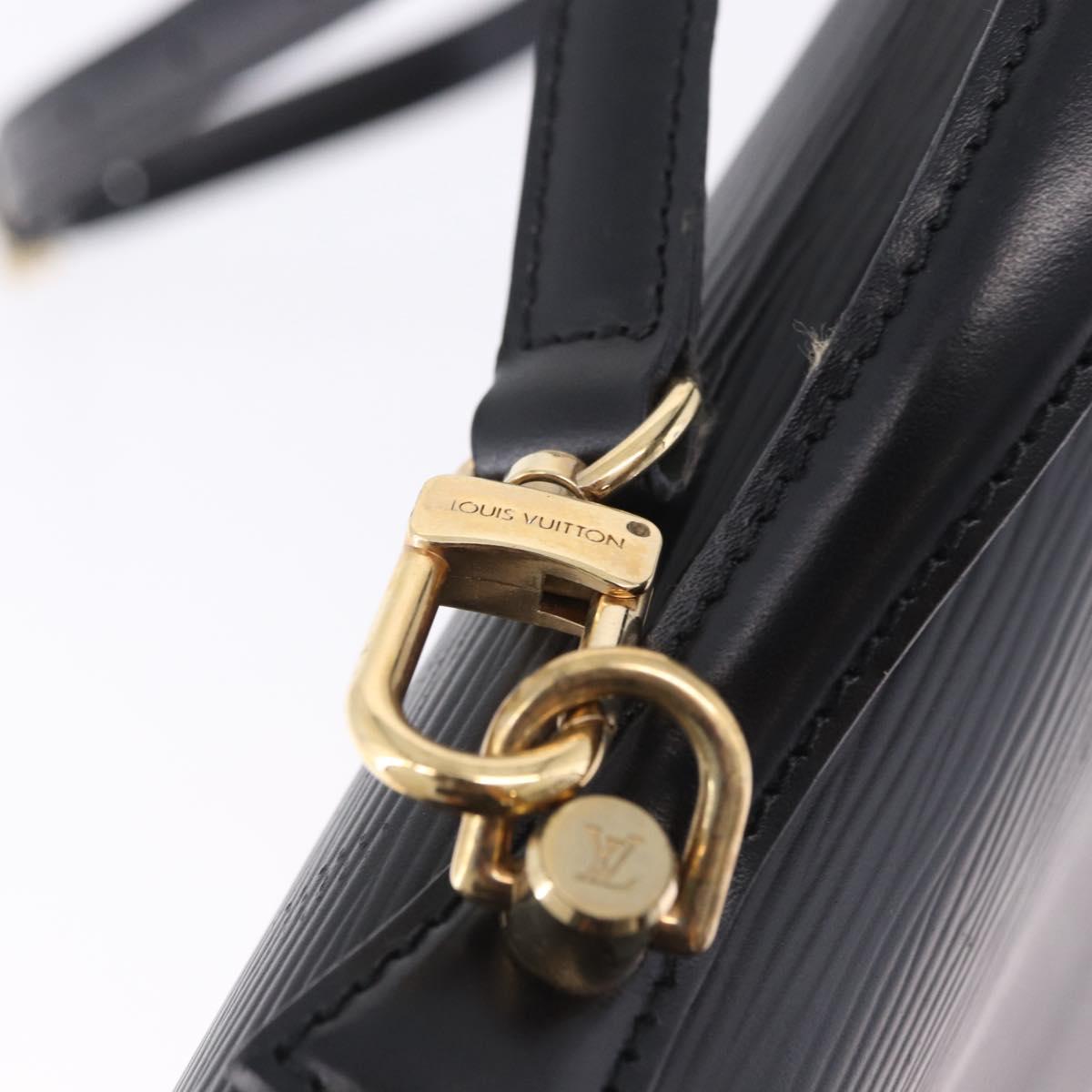 LOUIS VUITTON Epi Monceau Hand Bag Black M52122 LV Auth ep15816A