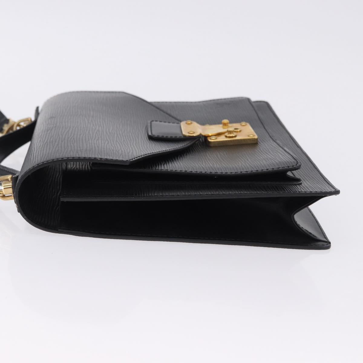 LOUIS VUITTON Epi Monceau Hand Bag Black M52122 LV Auth ep15816A