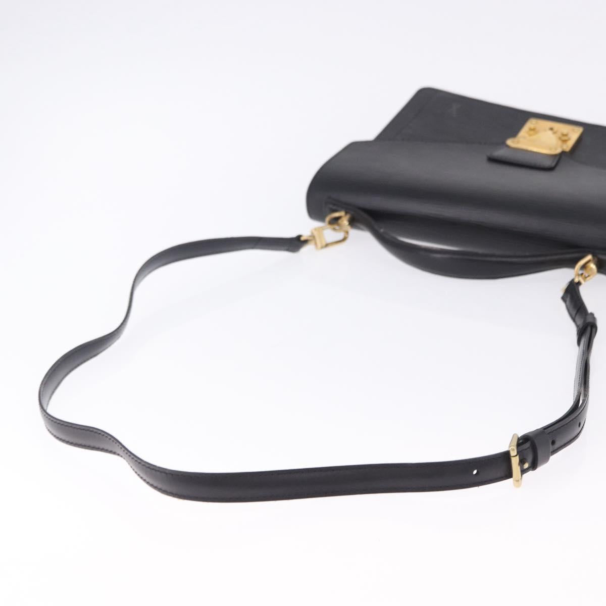 LOUIS VUITTON Epi Monceau Hand Bag Black M52122 LV Auth ep15816A