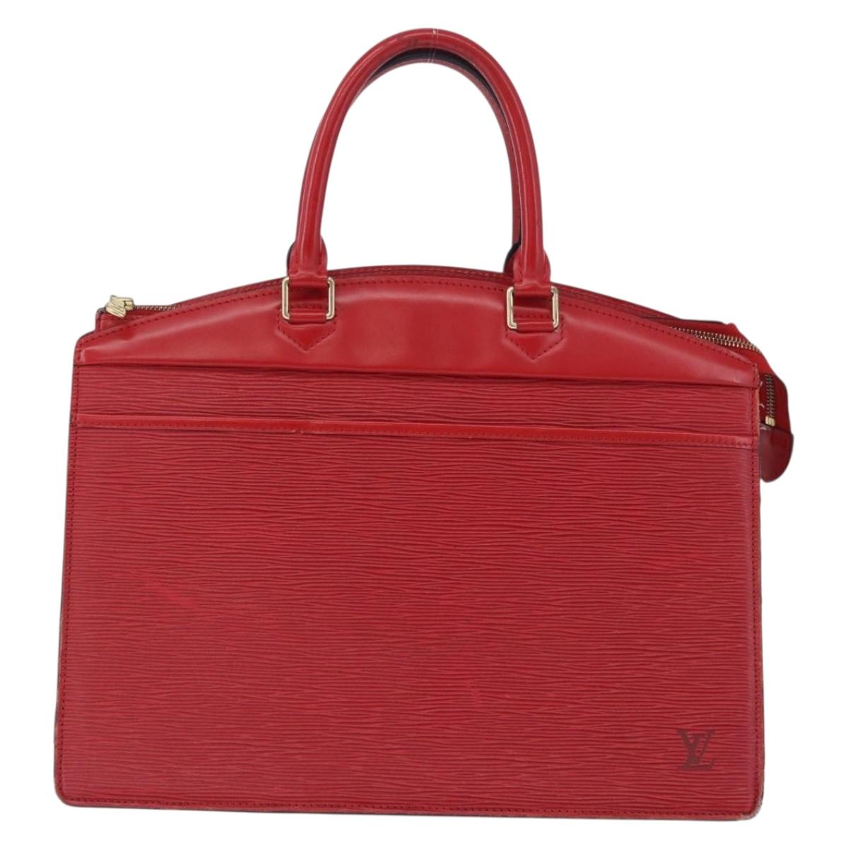 LOUIS VUITTON Epi Riviera Hand Bag Red M48187 LV Auth ep15818