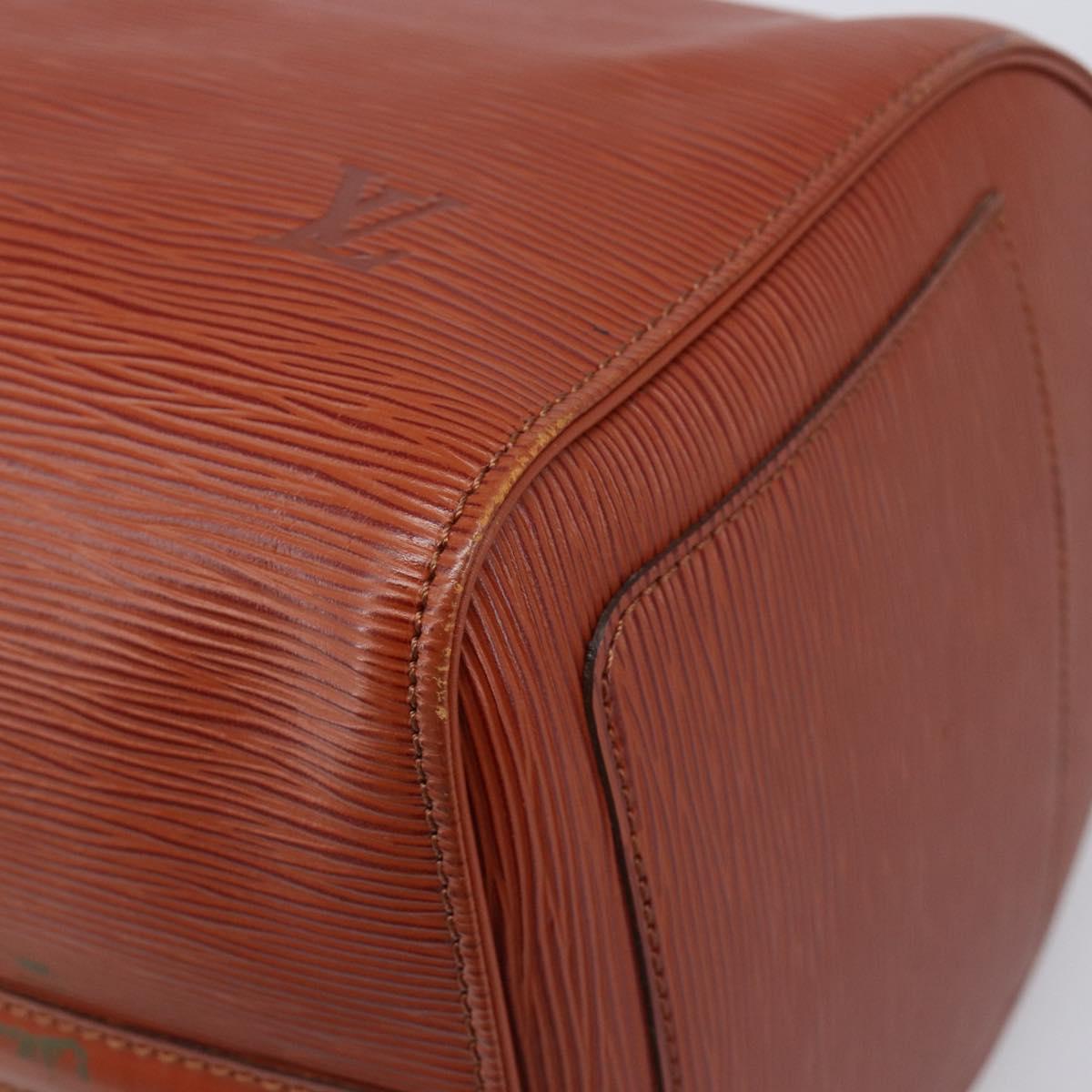 LOUIS VUITTON Epi Speedy 35 Hand Bag Brown M42993 LV Auth ep15819A
