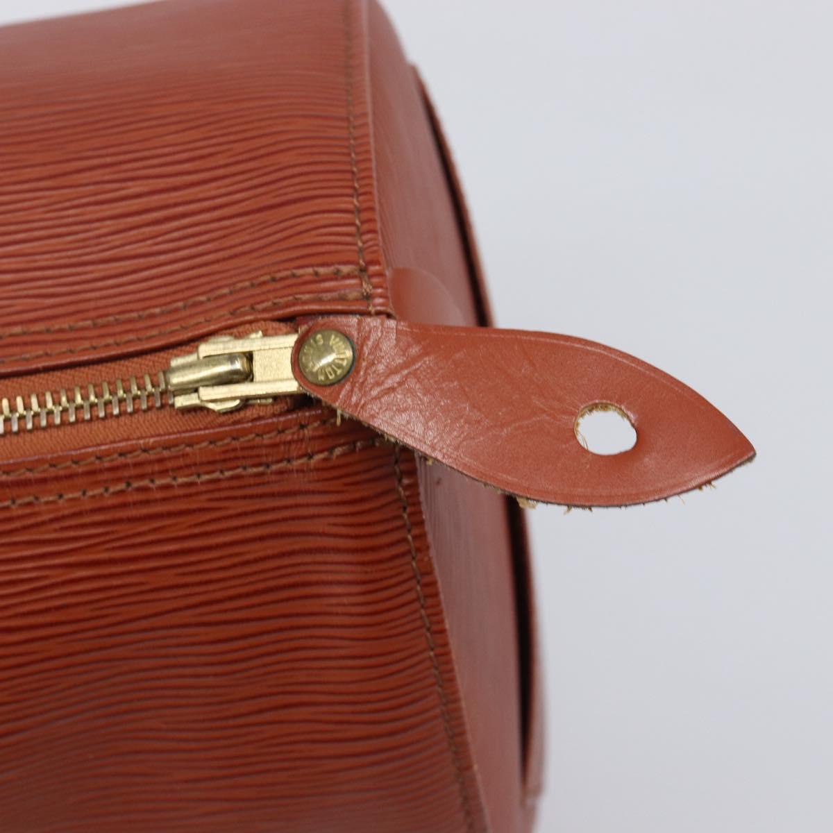 LOUIS VUITTON Epi Speedy 35 Hand Bag Brown M42993 LV Auth ep15819A