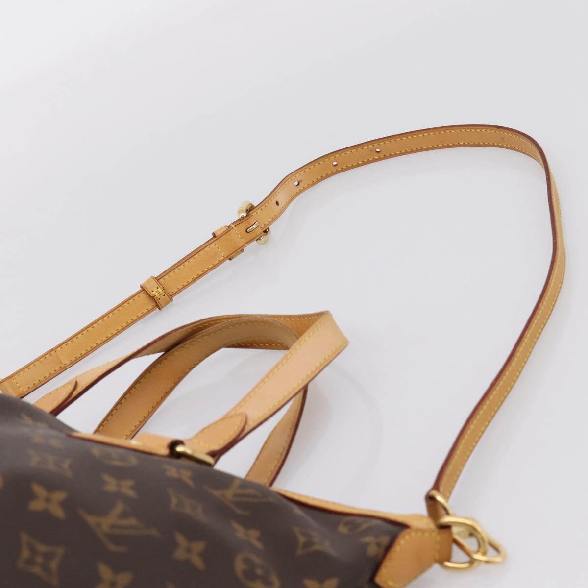 LOUIS VUITTON Monogram Palermo PM Tote Bag M40145 LV Auth ep15829A