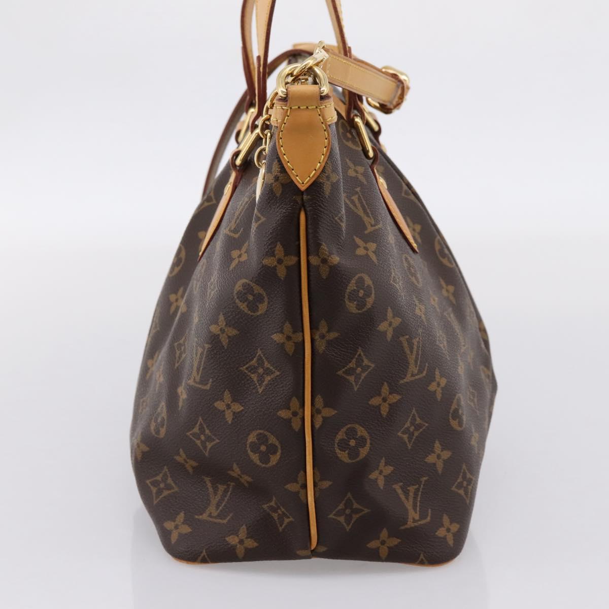LOUIS VUITTON Monogram Palermo PM Tote Bag M40145 LV Auth ep15829A
