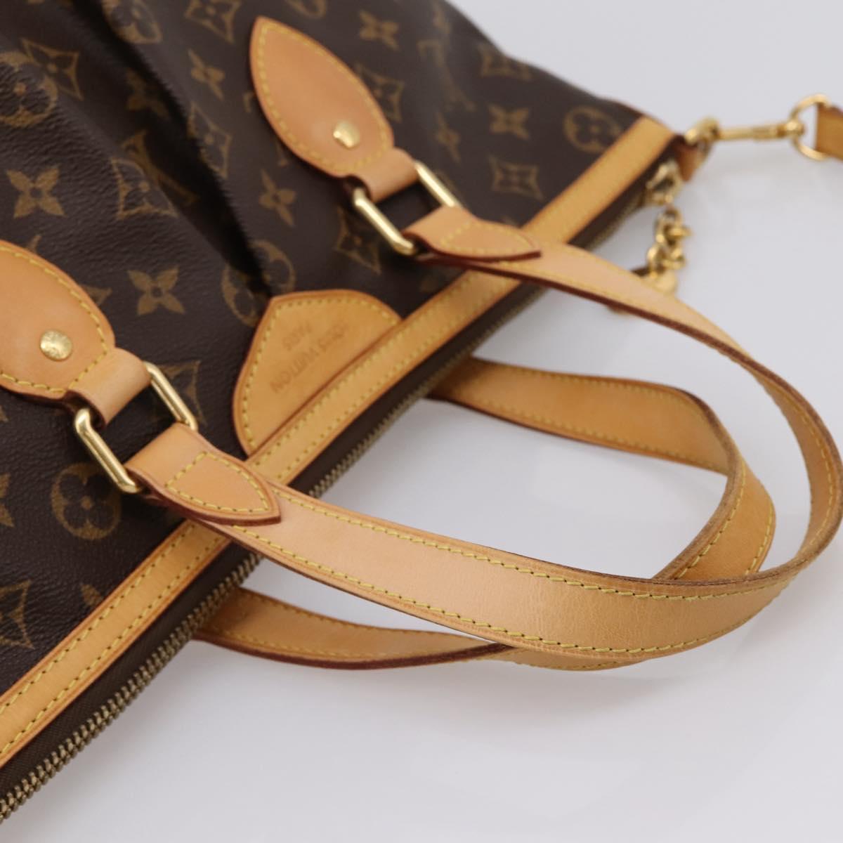 LOUIS VUITTON Monogram Palermo PM Tote Bag M40145 LV Auth ep15829A