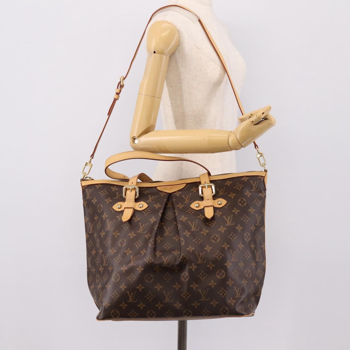 LOUIS VUITTON Monogram Palermo GM Tote Bag M40146 LV Auth ep15830V