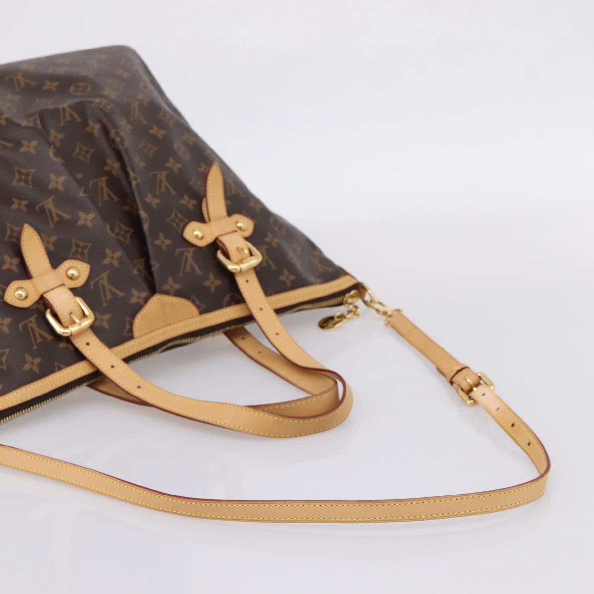 LOUIS VUITTON Monogram Palermo GM Tote Bag M40146 LV Auth ep15830V