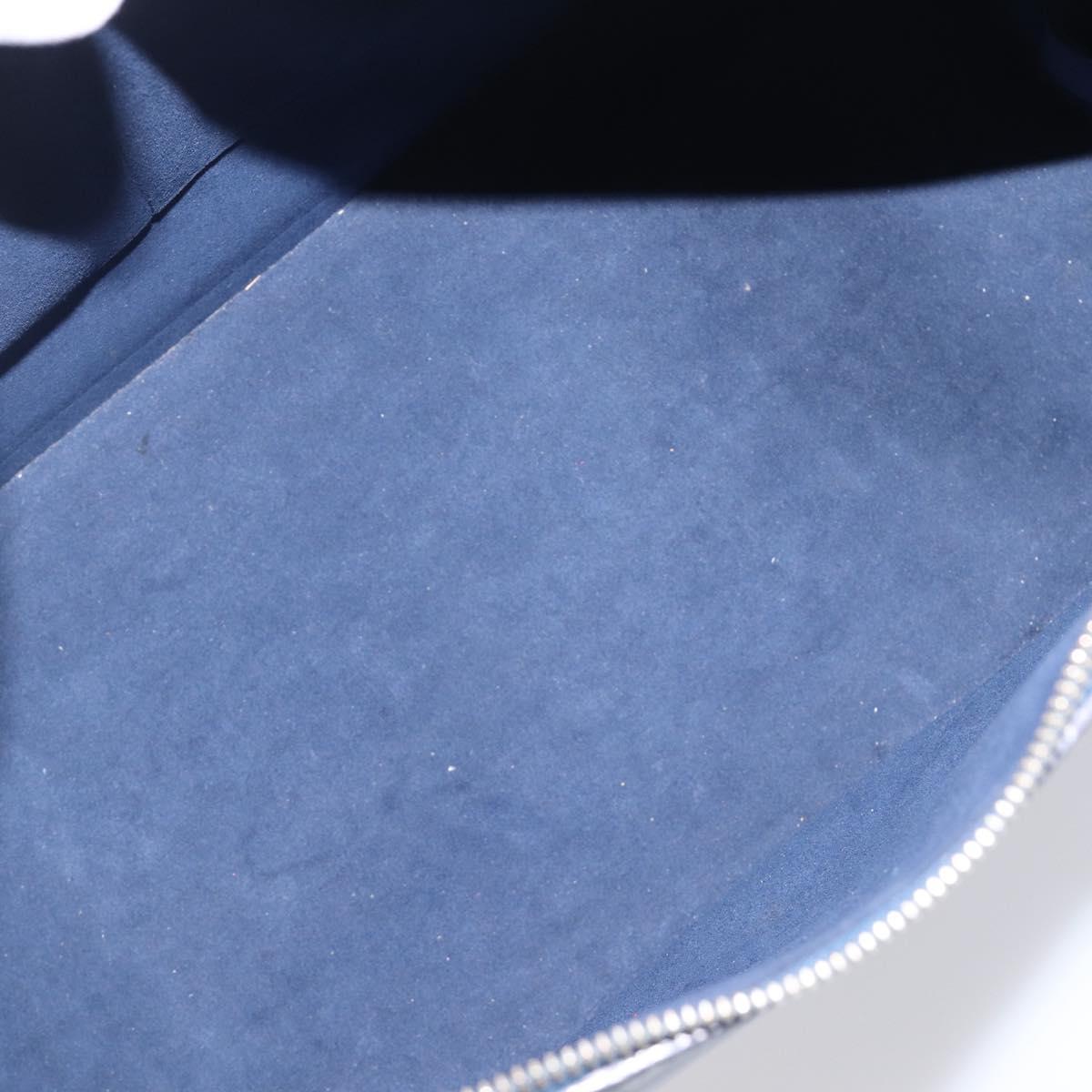 LOUIS VUITTON Epi Alma GM Hand Bag Andigo Blue M40628 LV Auth ep15831