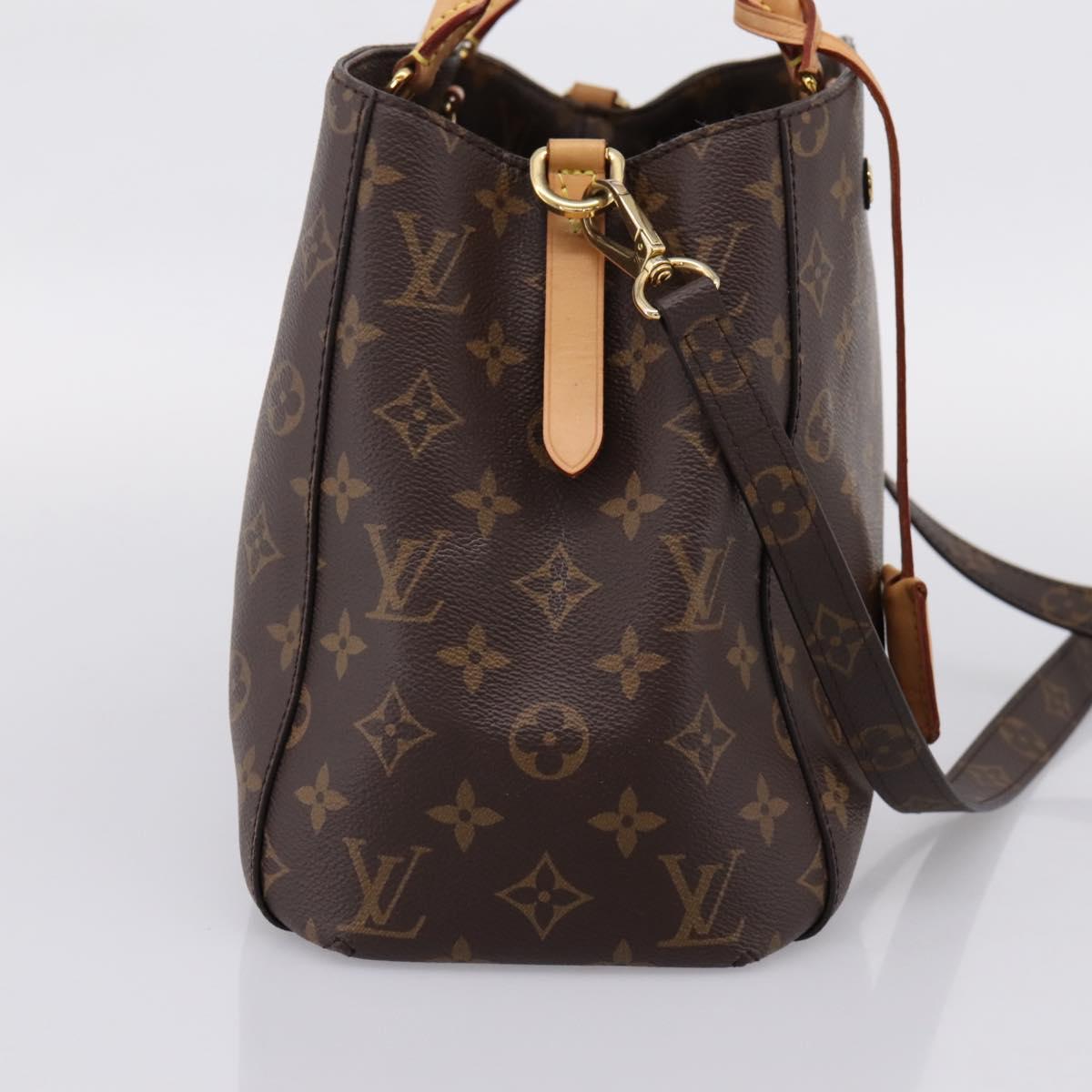 LOUIS VUITTON Monogram Montaigne MM Tote Bag 2way M41056 LV Auth ep15832V