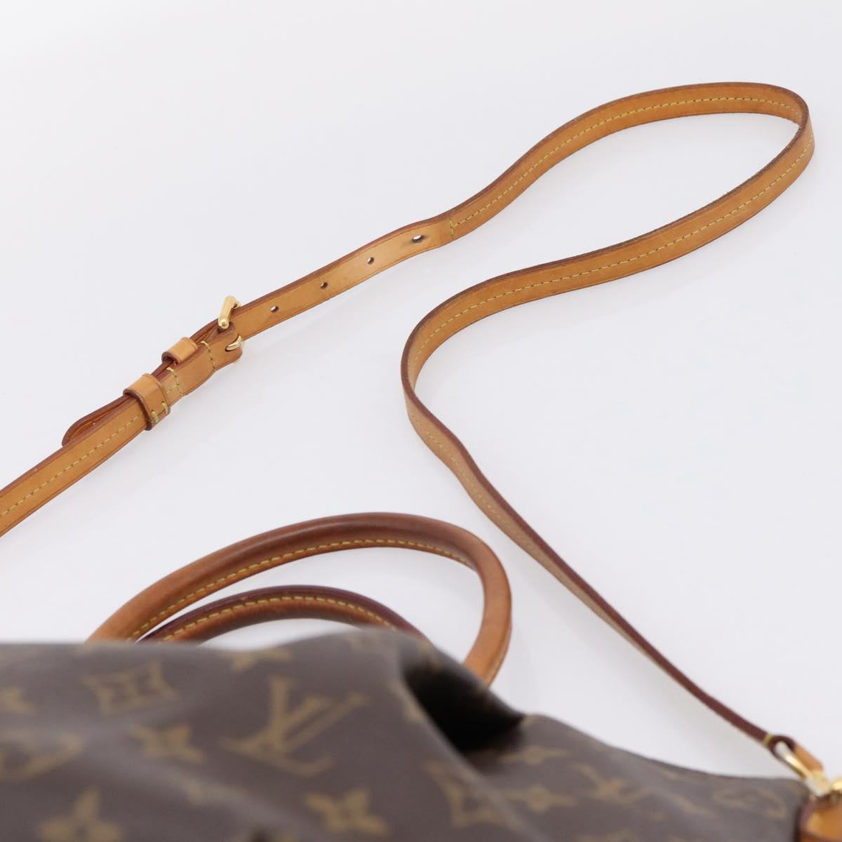 LOUIS VUITTON Monogram Turen MM Hand Bag 2way M48814 LV Auth ep15833