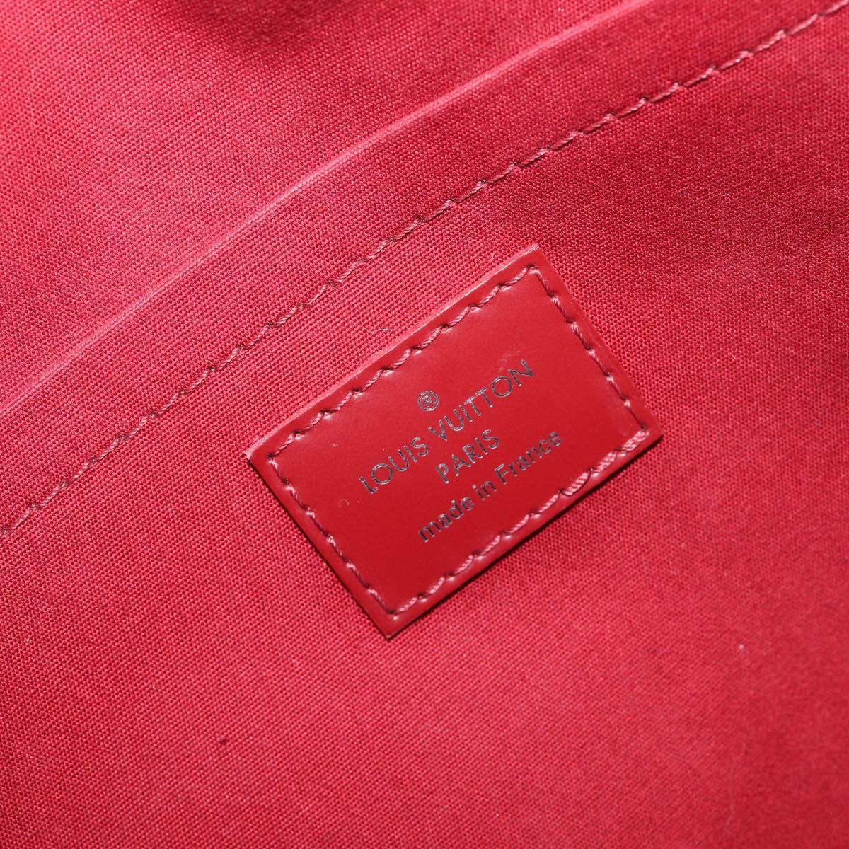 LOUIS VUITTON Epi Boring Montaigne GM Hand Bag Red M5931M LV Auth ep15834V