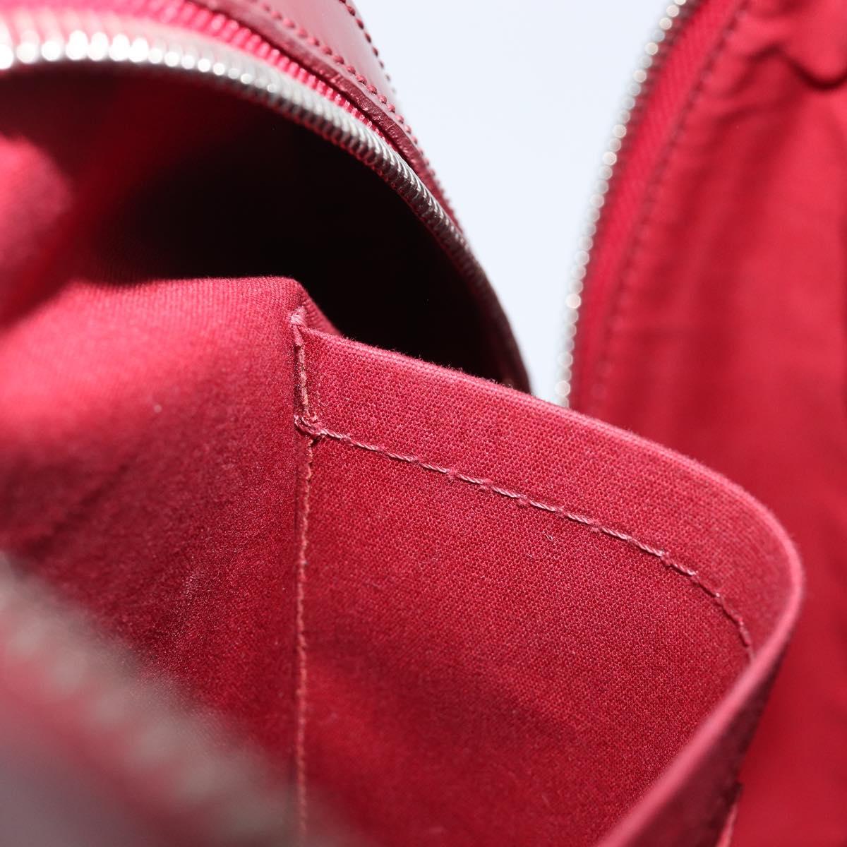 LOUIS VUITTON Epi Boring Montaigne GM Hand Bag Red M5931M LV Auth ep15834V