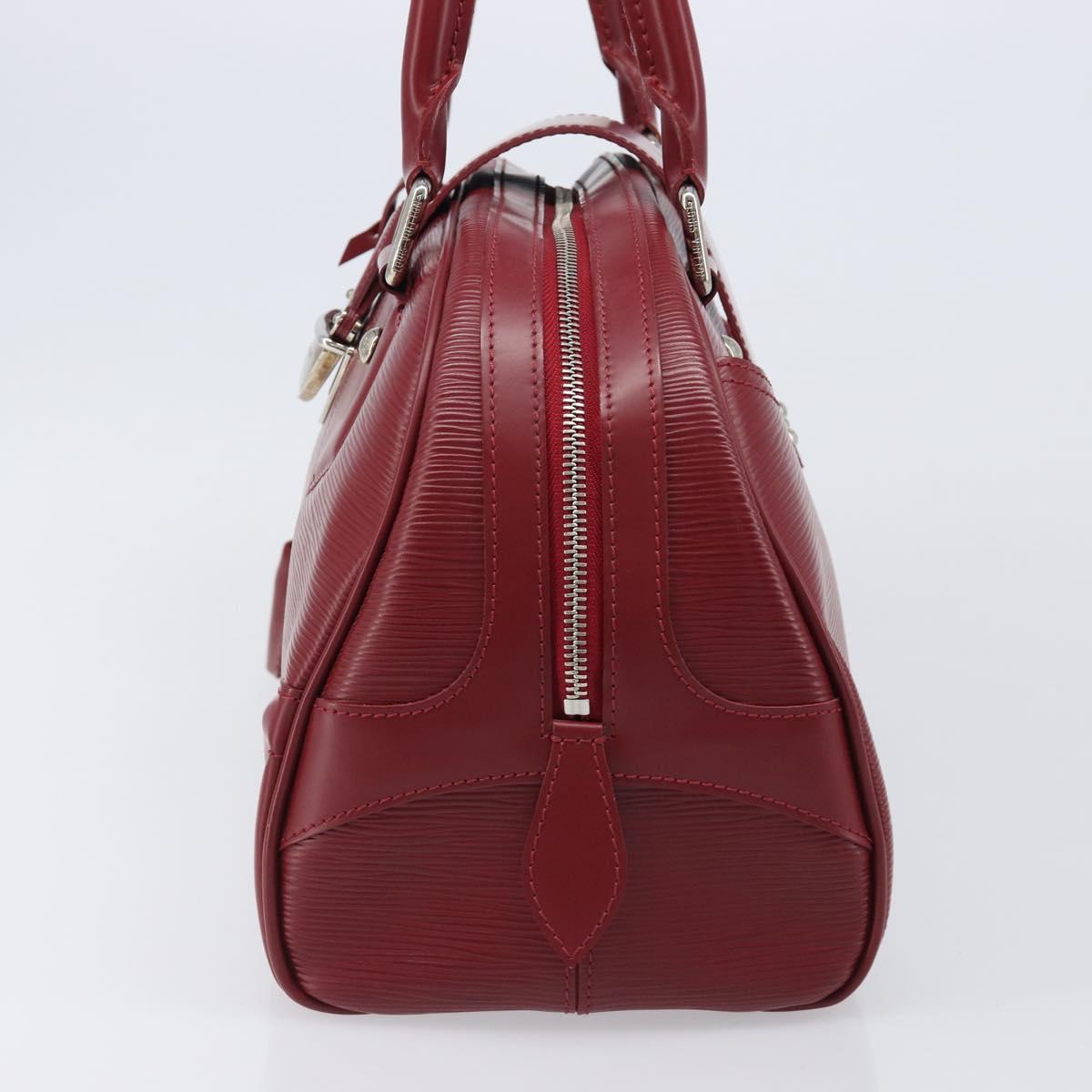 LOUIS VUITTON Epi Boring Montaigne GM Hand Bag Red M5931M LV Auth ep15834V