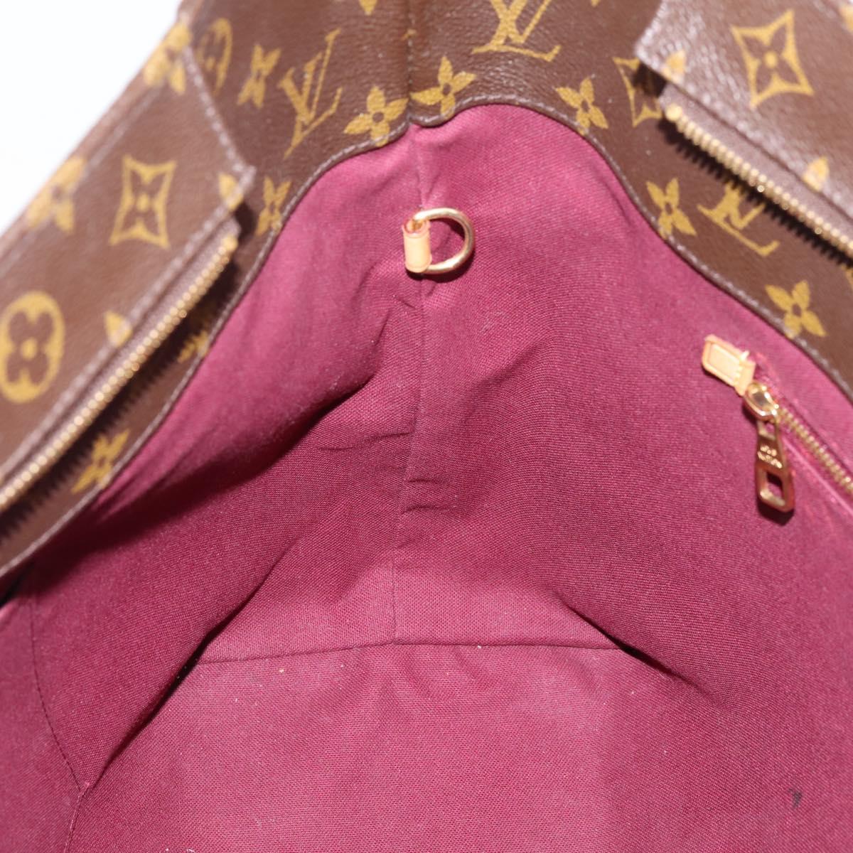 LOUIS VUITTON Monogram Raspail MM Tote Bag M40607 LV Auth ep15837A
