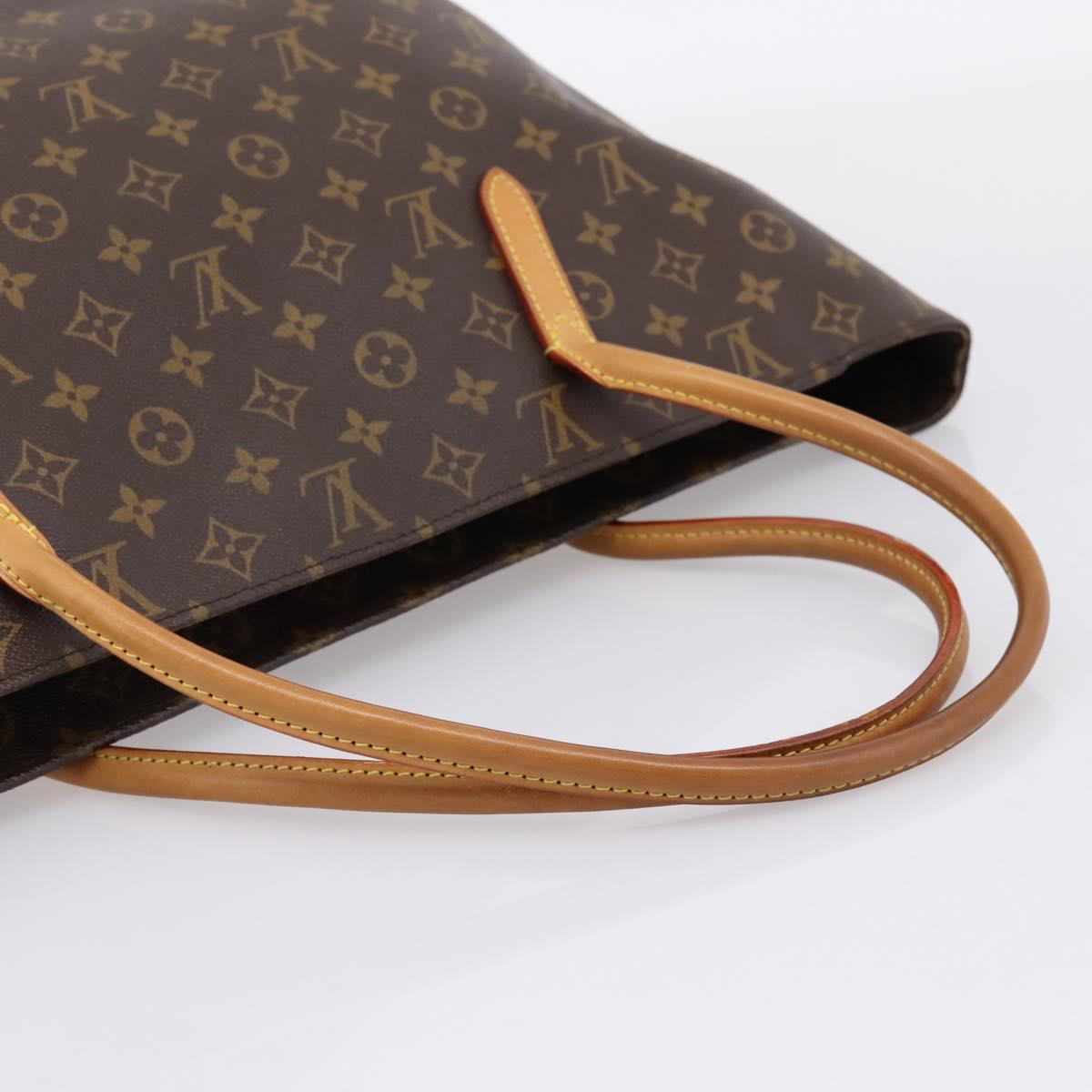 LOUIS VUITTON Monogram Raspail MM Tote Bag M40607 LV Auth ep15837A