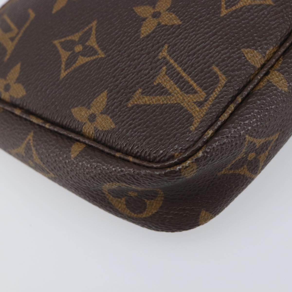 LOUIS VUITTON Monogram Pochette Accessoires Pouch M51980 LV Auth ep15840