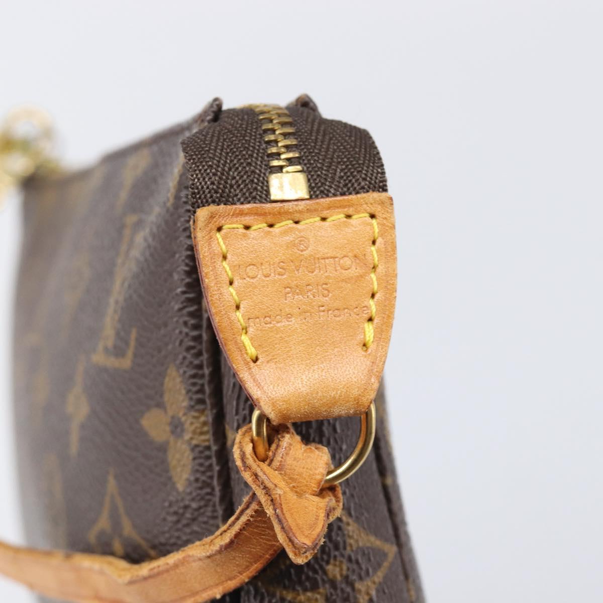 LOUIS VUITTON Monogram Pochette Accessoires Pouch M51980 LV Auth ep15840