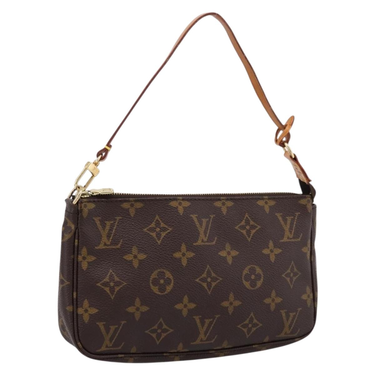 LOUIS VUITTON Monogram Pochette Accessoires Pouch M51980 LV Auth ep15841A