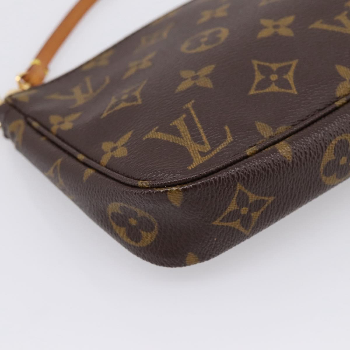 LOUIS VUITTON Monogram Pochette Accessoires Pouch M51980 LV Auth ep15841A