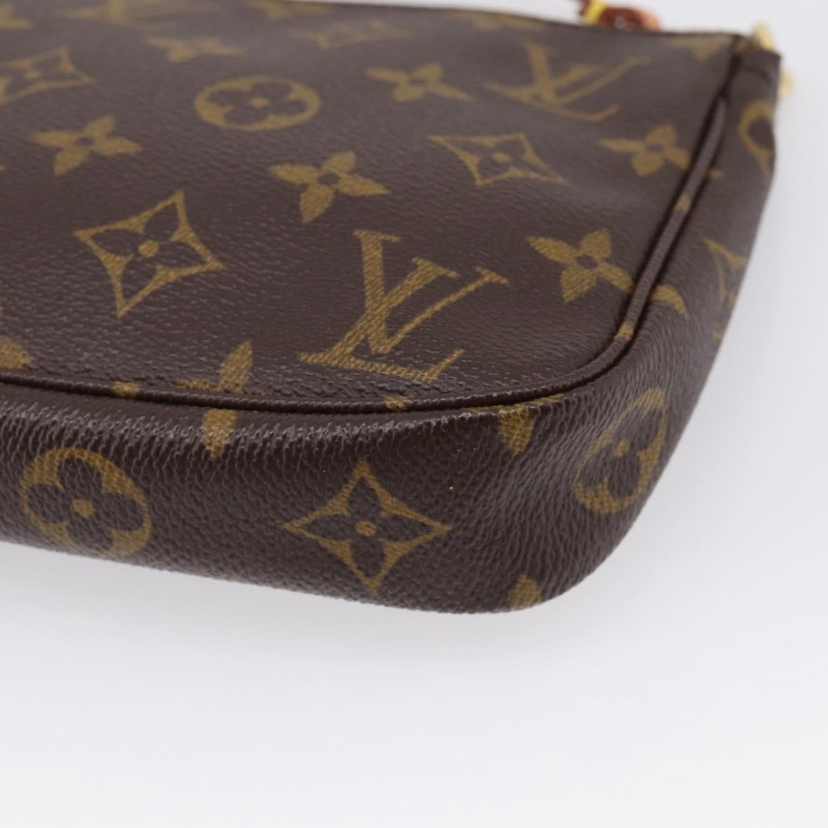 LOUIS VUITTON Monogram Pochette Accessoires Pouch M51980 LV Auth ep15841A
