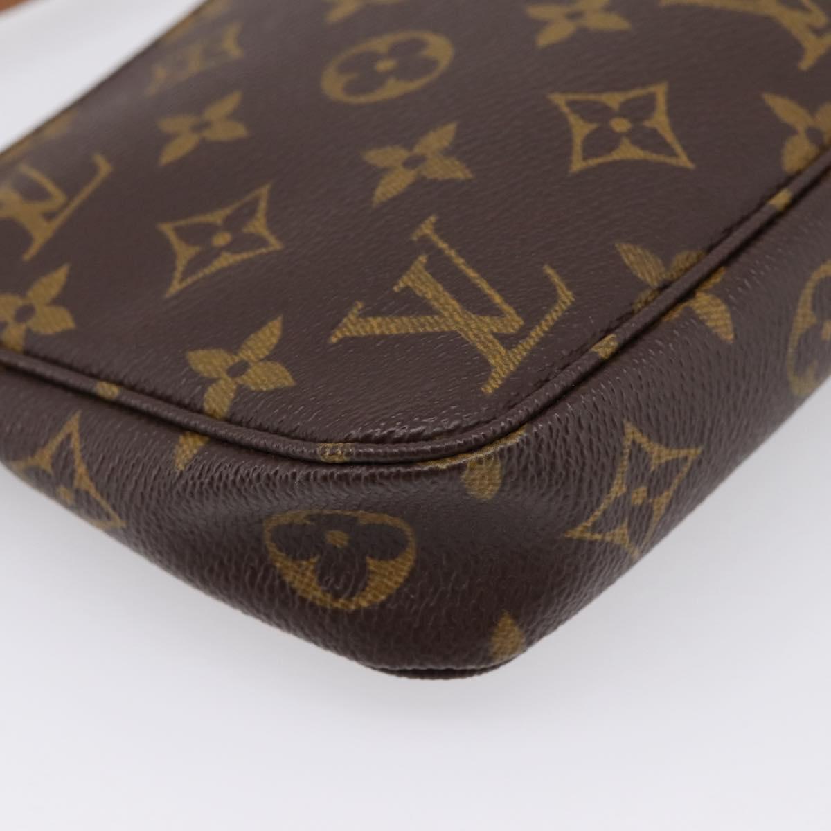 LOUIS VUITTON Monogram Pochette Accessoires Pouch M51980 LV Auth ep15841A