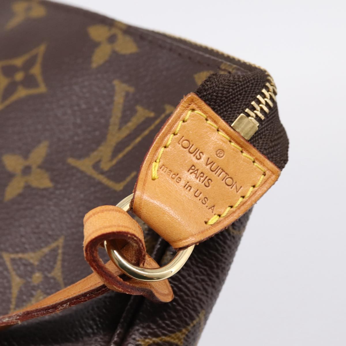 LOUIS VUITTON Monogram Pochette Accessoires Pouch M51980 LV Auth ep15841A