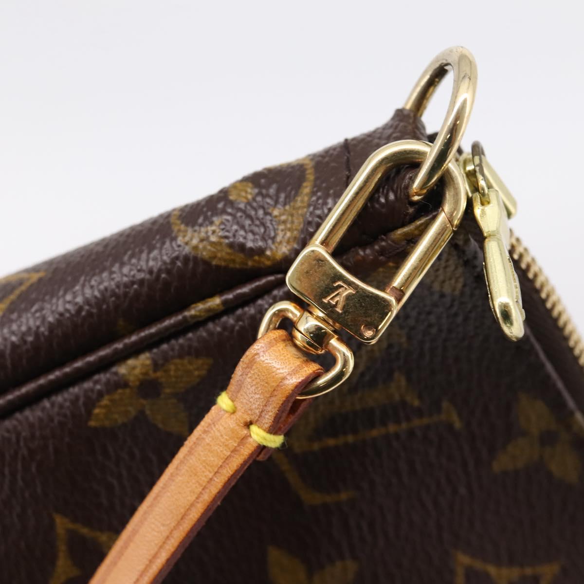 LOUIS VUITTON Monogram Pochette Accessoires Pouch M51980 LV Auth ep15841A