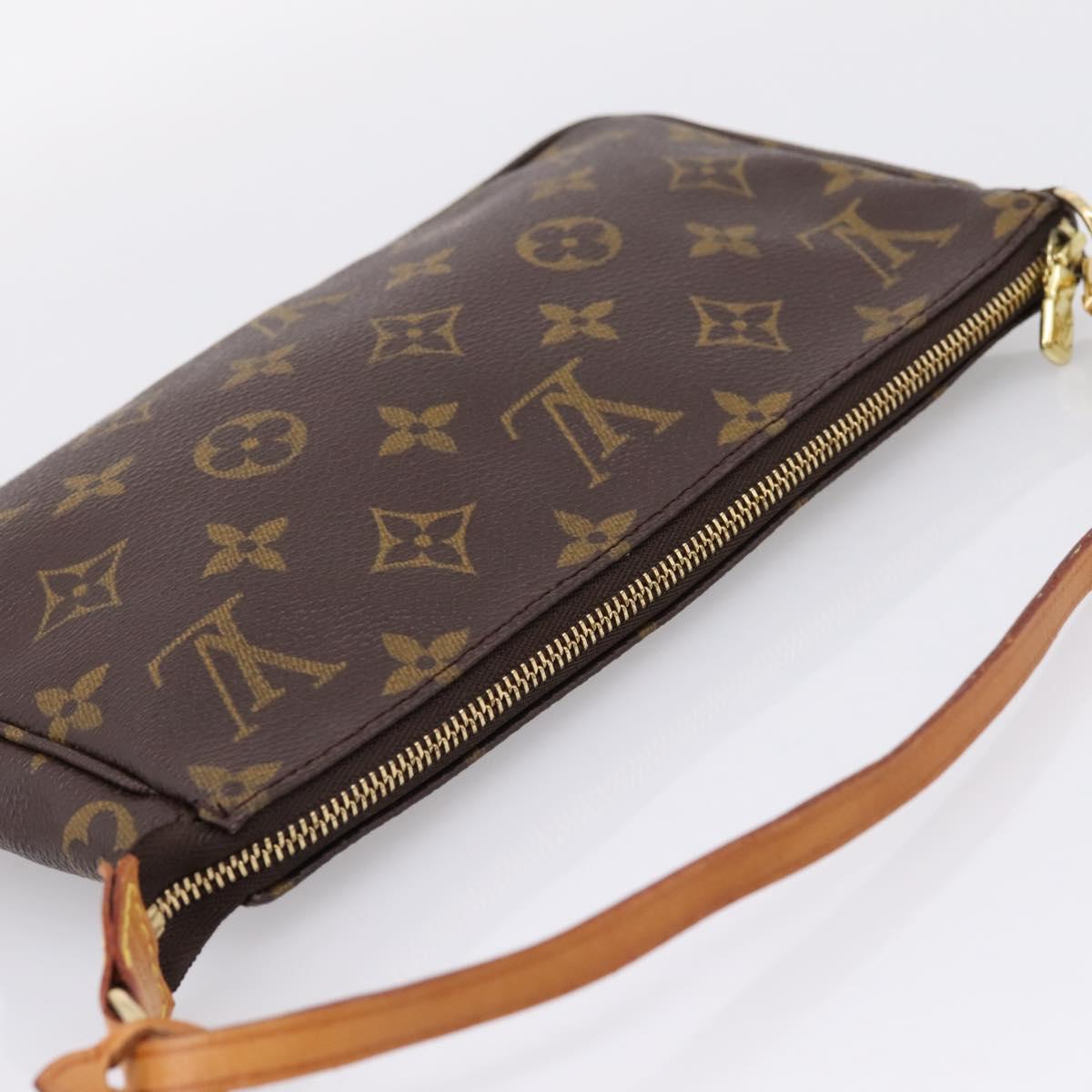LOUIS VUITTON Monogram Pochette Accessoires Pouch M51980 LV Auth ep15841A