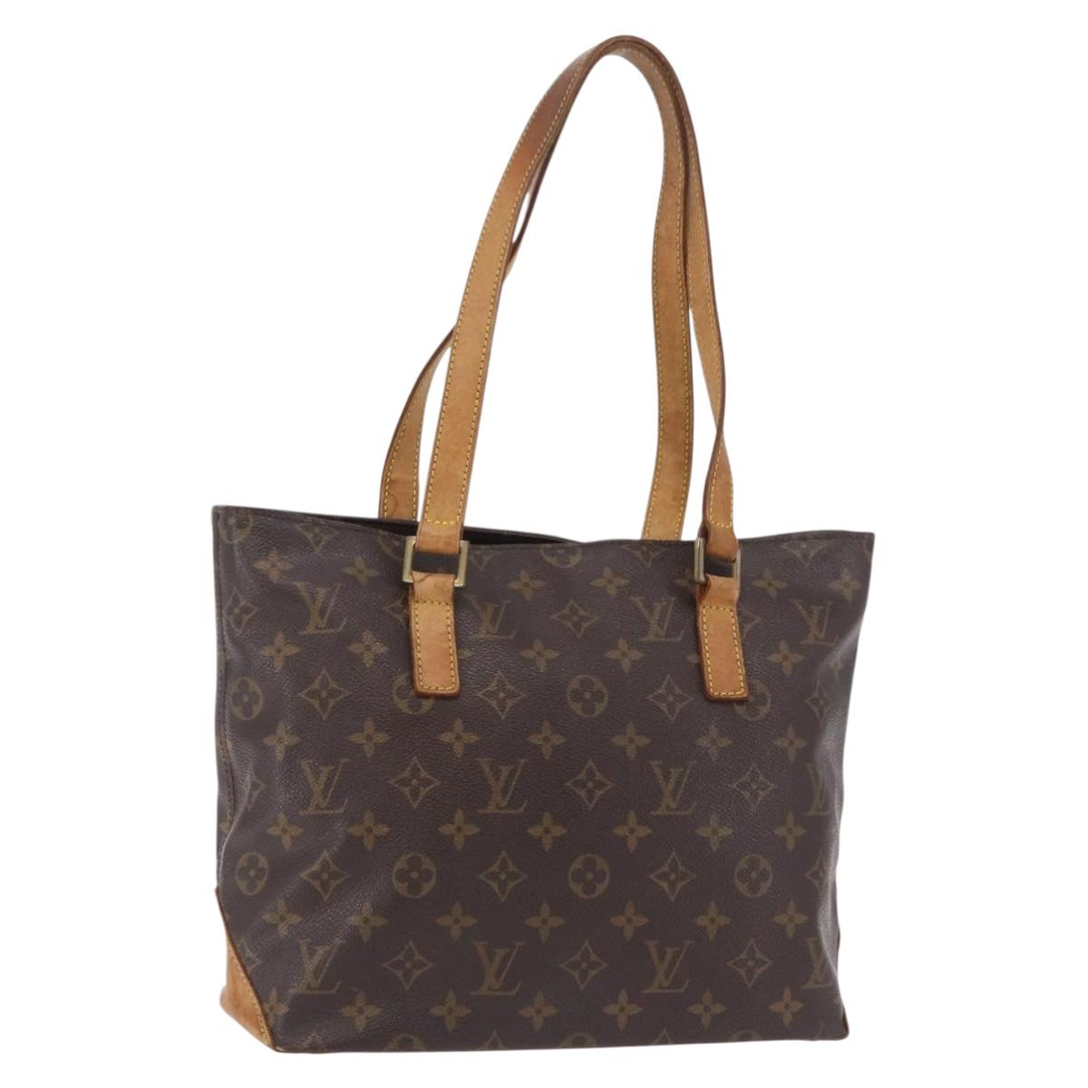 LOUIS VUITTON Monogram Cabas Piano Tote Bag M51148 LV Auth ep15844
