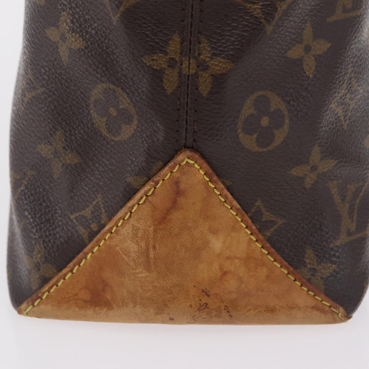 LOUIS VUITTON Monogram Cabas Piano Tote Bag M51148 LV Auth ep15844