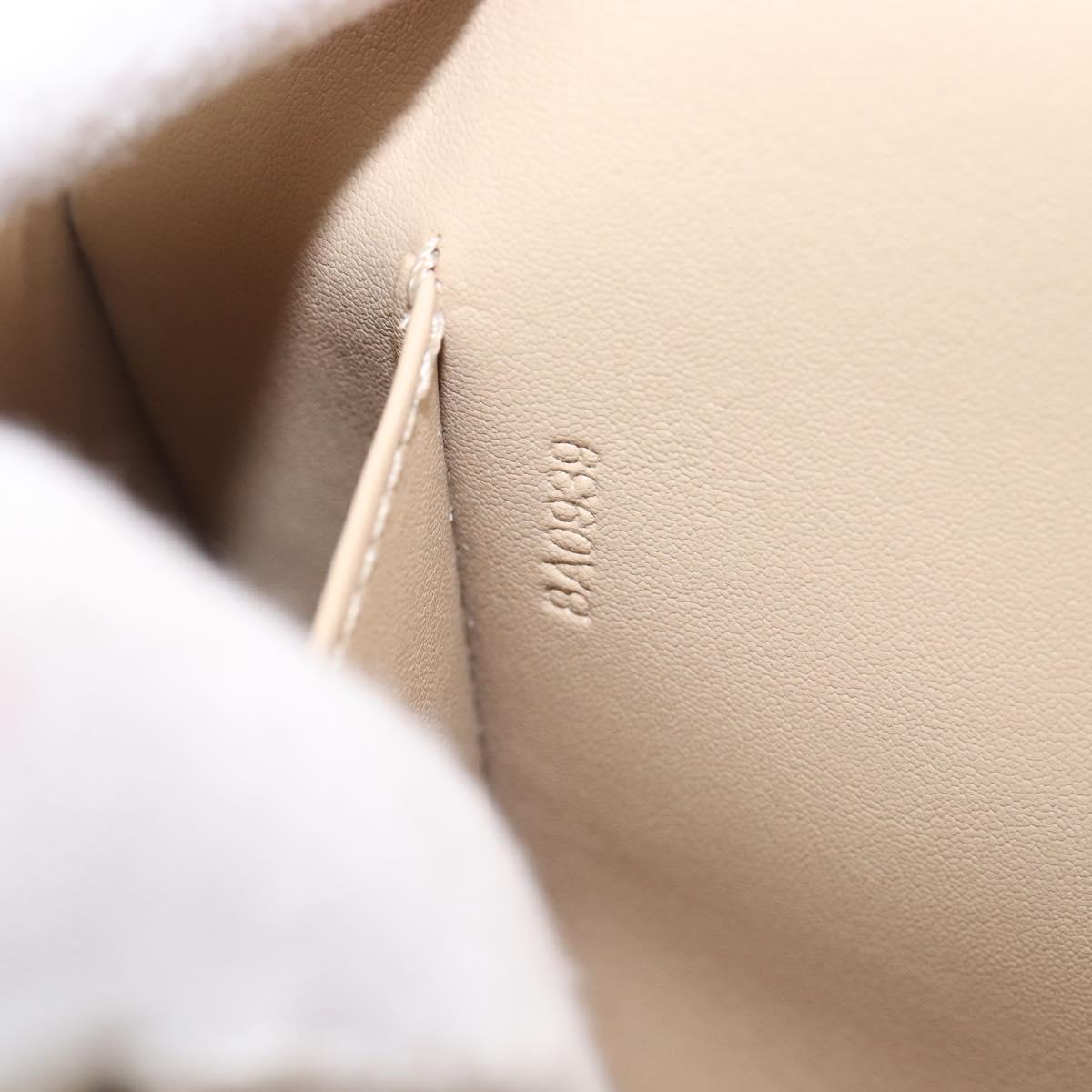 LOUIS VUITTON Monogram Vernis Thompson Street Bag Beige M91301 LV Auth ep15853A