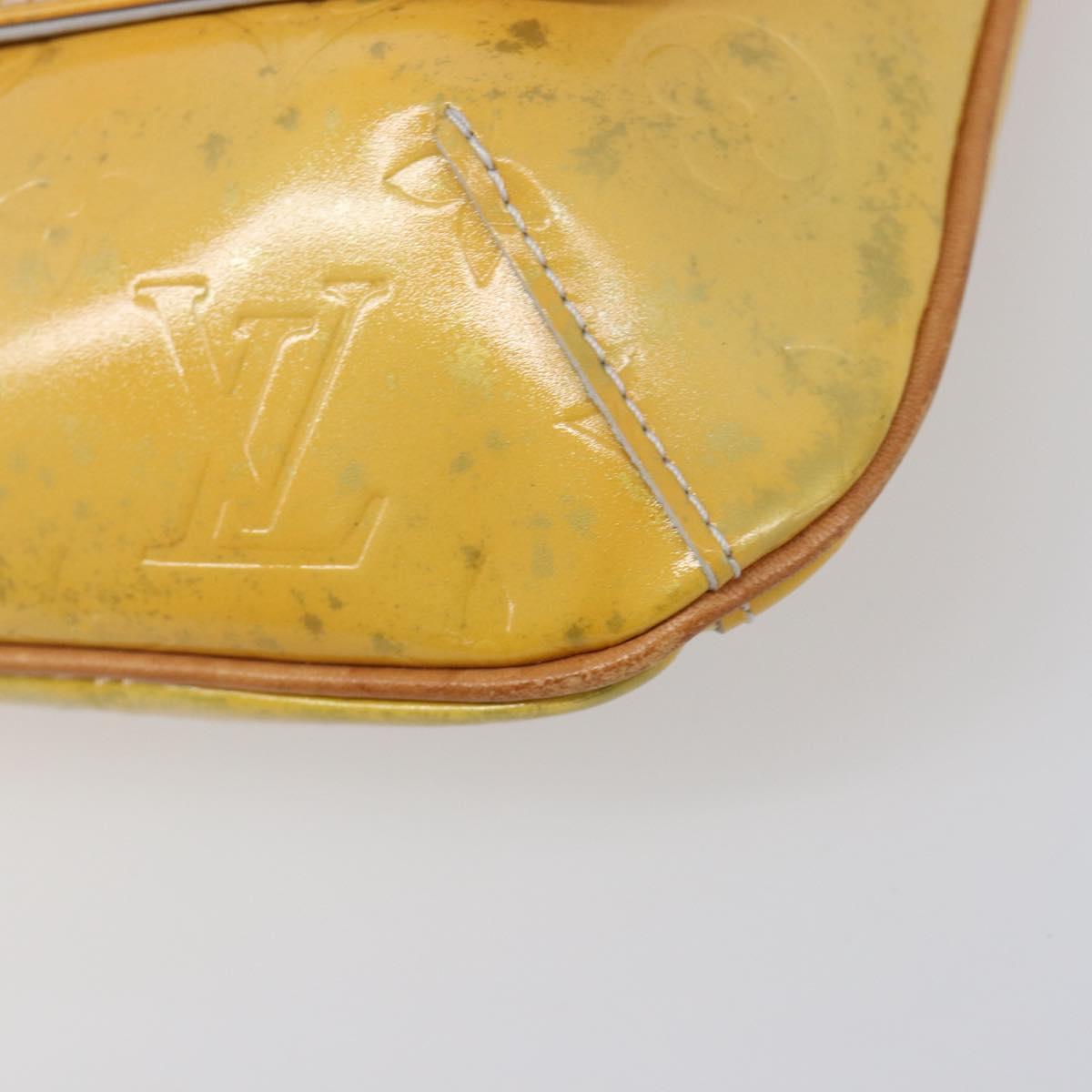 LOUIS VUITTON Monogram Vernis Thompson Street Bag Gris M91008 LV Auth ep15855
