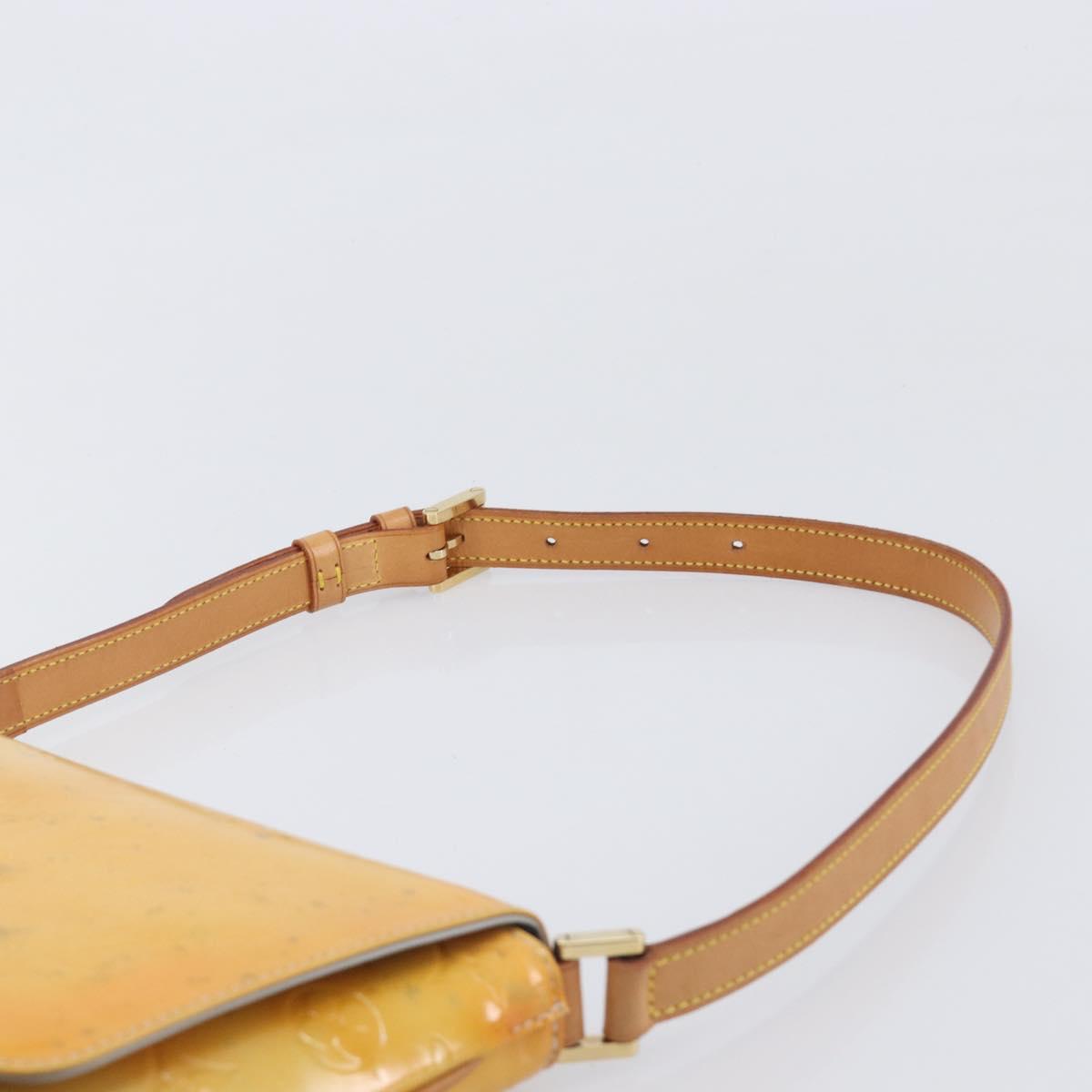 LOUIS VUITTON Monogram Vernis Thompson Street Bag Gris M91008 LV Auth ep15855