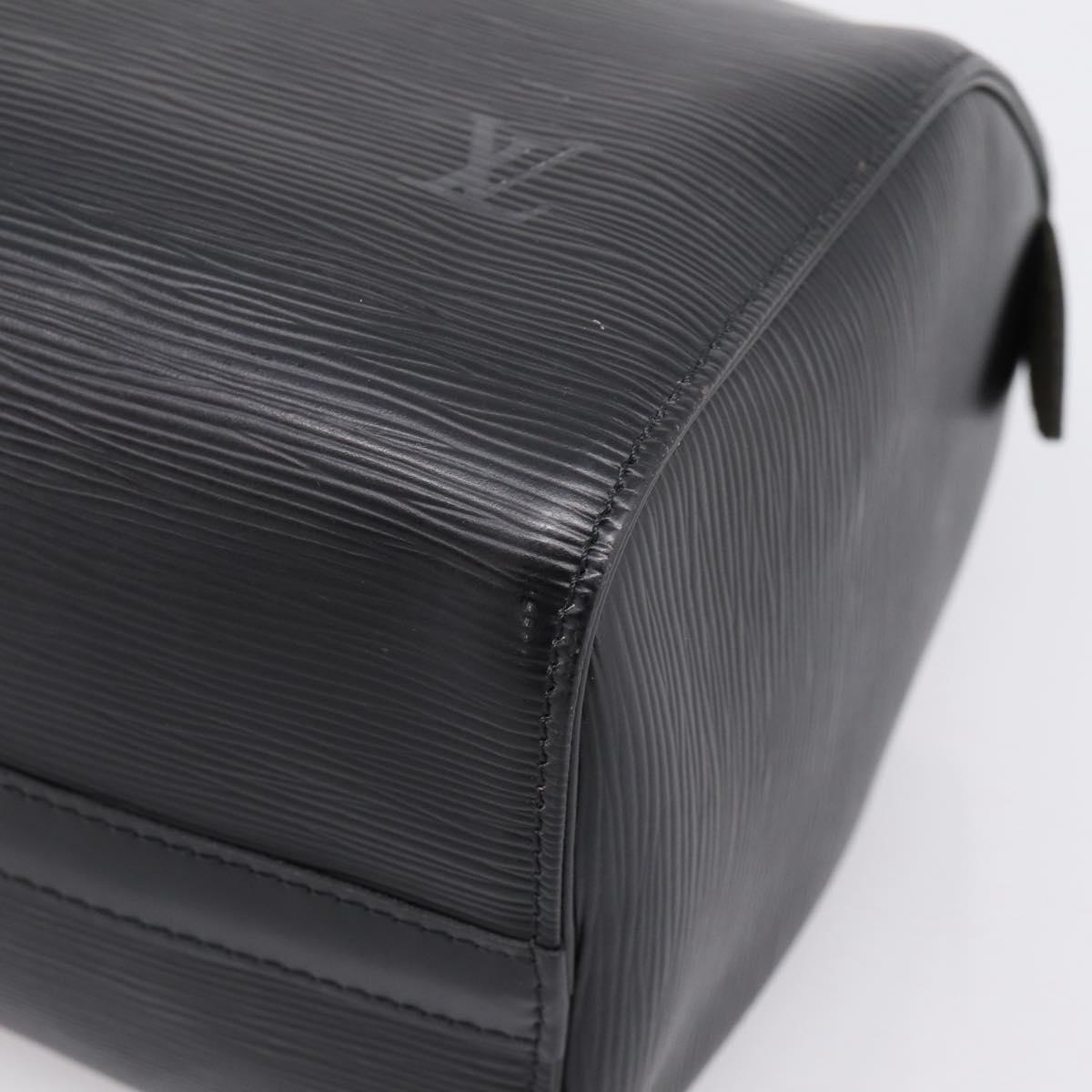 LOUIS VUITTON Epi Speedy 25 Hand Bag Black M59042 LV Auth ep15858A