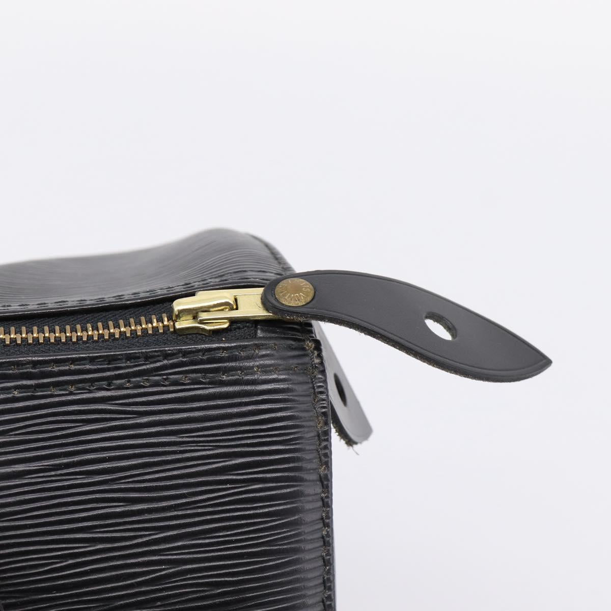 LOUIS VUITTON Epi Speedy 25 Hand Bag Black M59042 LV Auth ep15858A