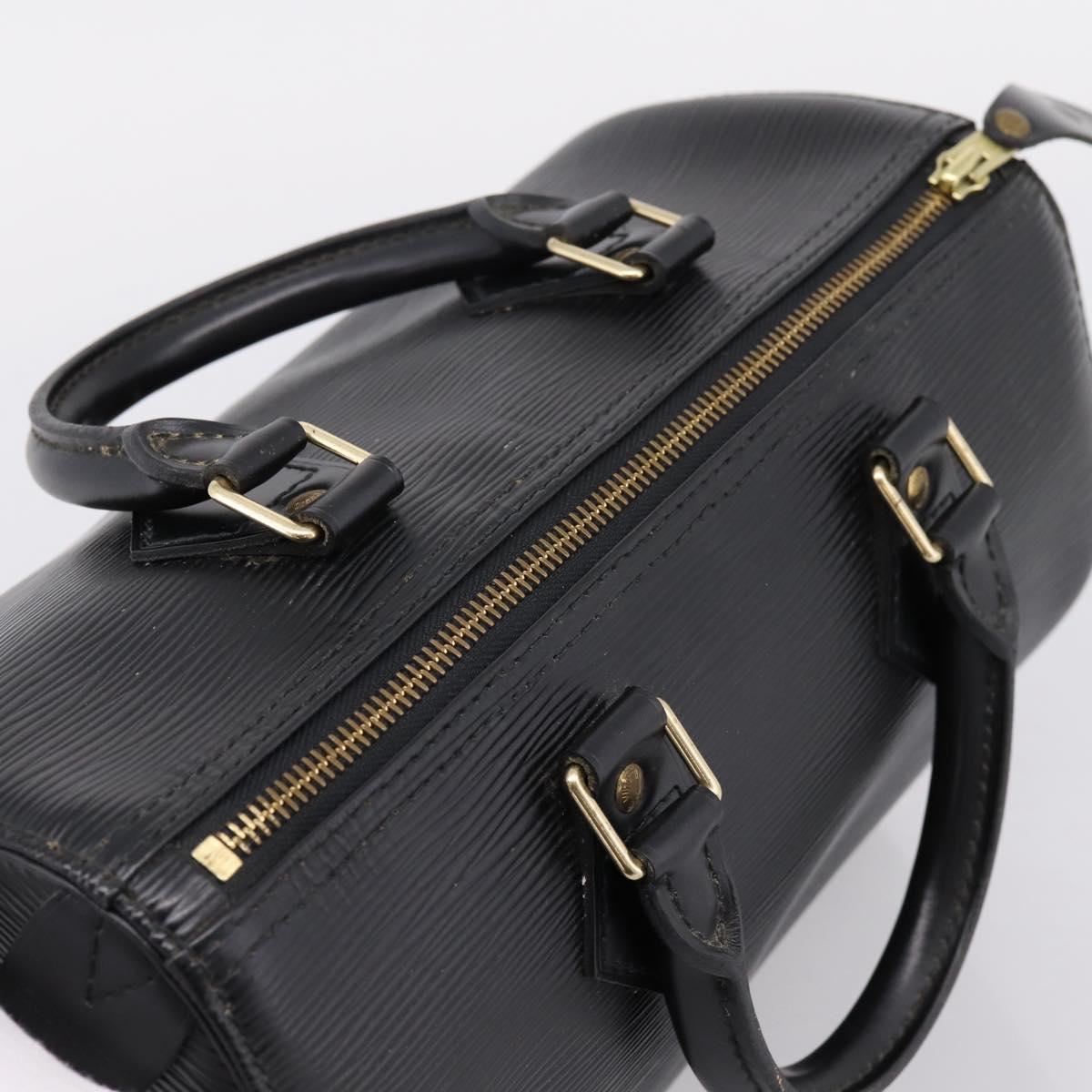LOUIS VUITTON Epi Speedy 25 Hand Bag Black M59042 LV Auth ep15858A