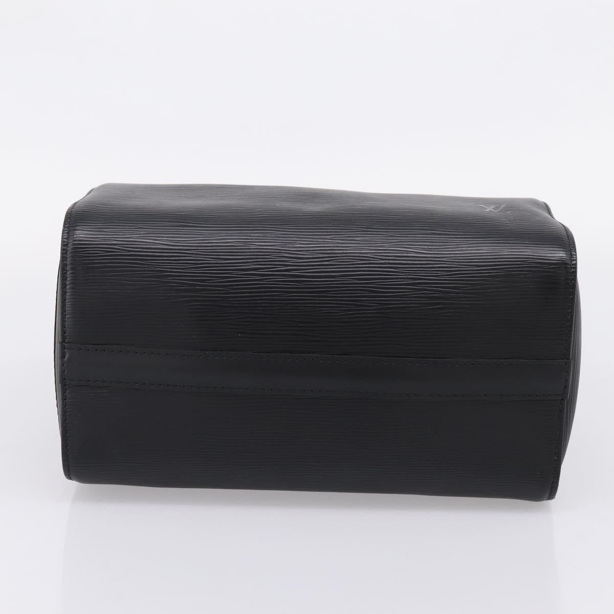 LOUIS VUITTON Epi Speedy 25 Hand Bag Black M59042 LV Auth ep15858A