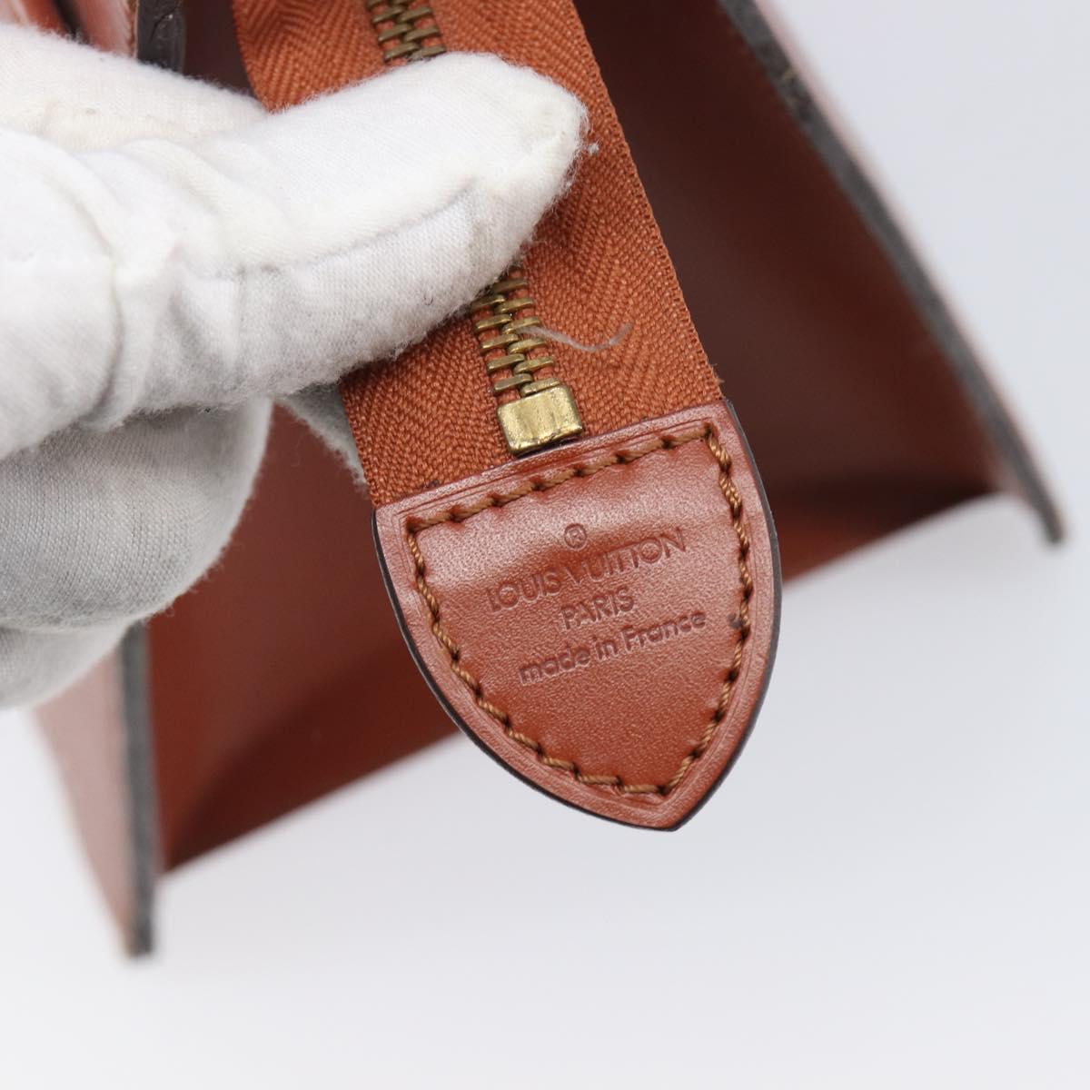 LOUIS VUITTON Epi Riviera Hand Bag Brown M48183 LV Auth ep15863