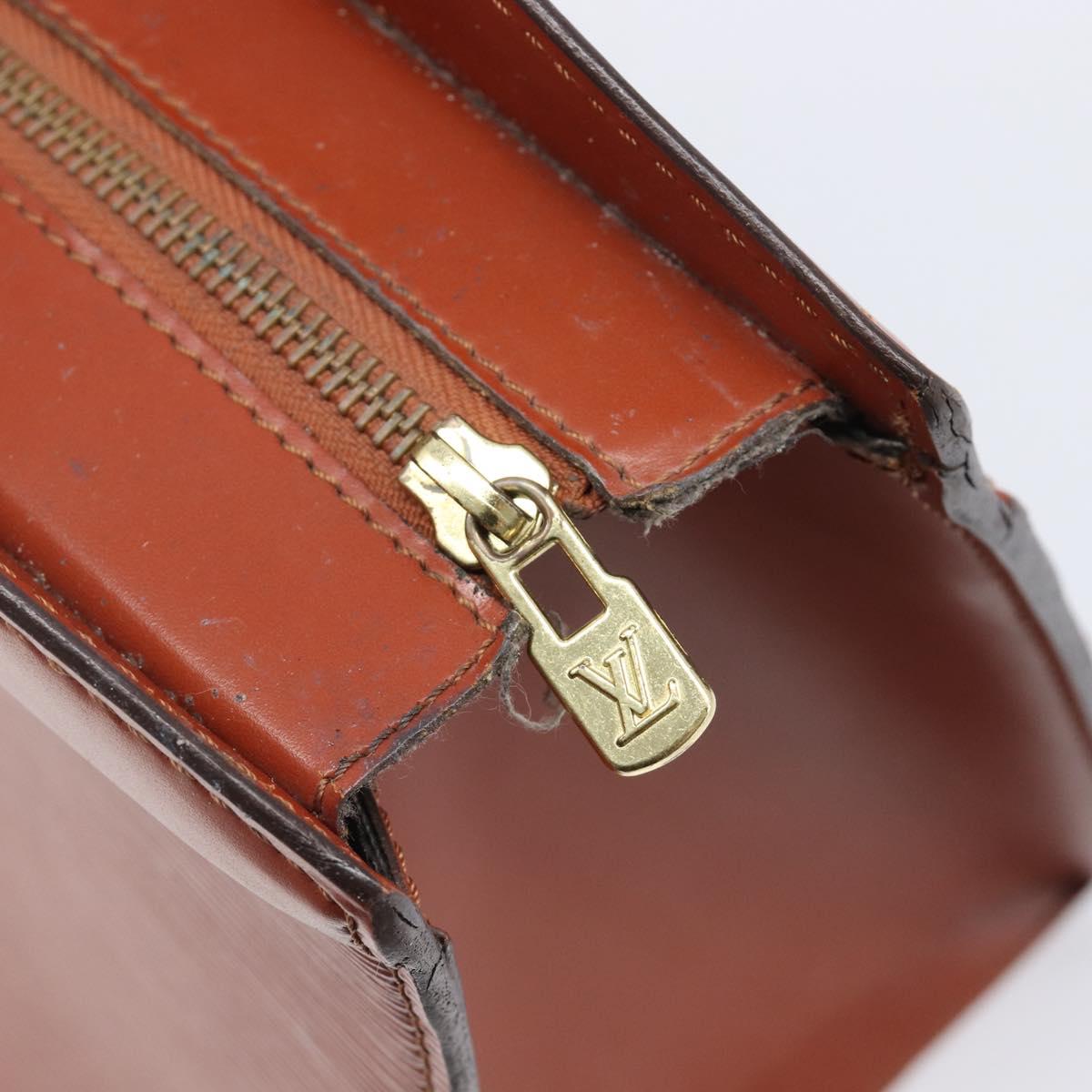 LOUIS VUITTON Epi Riviera Hand Bag Brown M48183 LV Auth ep15863