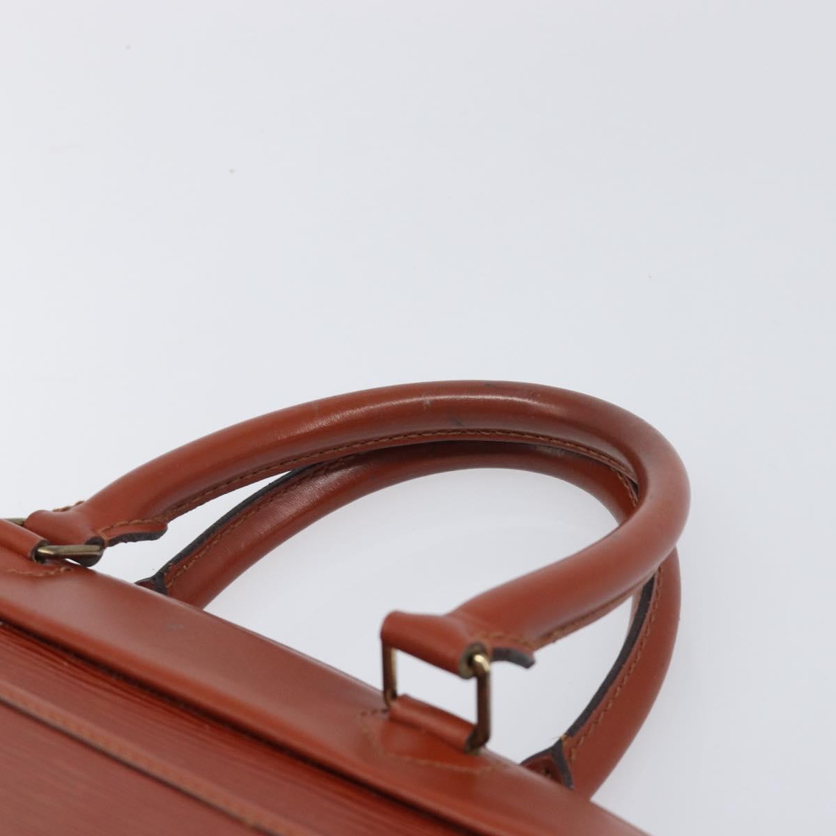 LOUIS VUITTON Epi Riviera Hand Bag Brown M48183 LV Auth ep15863