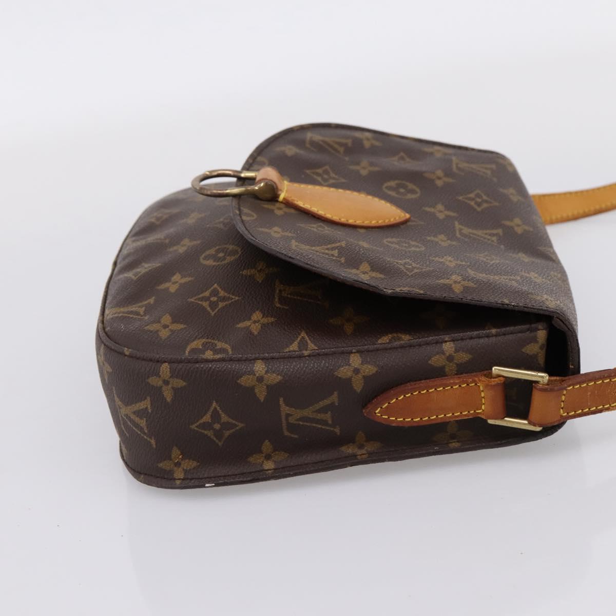 LOUIS VUITTON Monogram Saint Cloud GM Shoulder Bag M51242 LV Auth ep15880