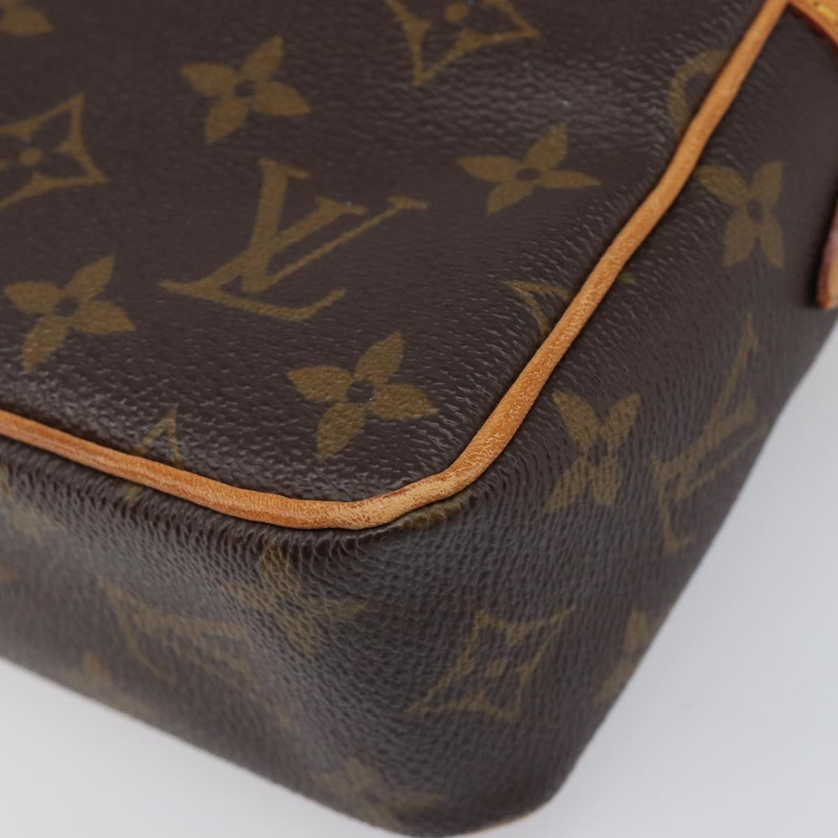 LOUIS VUITTON Monogram Compiegne 23 Clutch Bag M51847 LV Auth ep15881