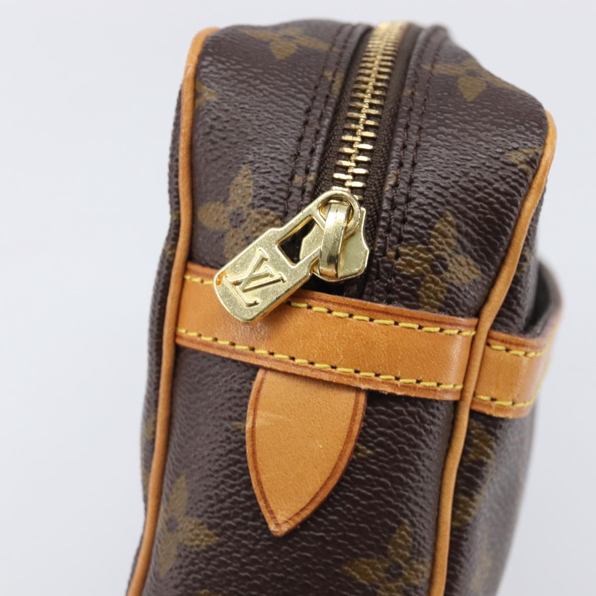 LOUIS VUITTON Monogram Compiegne 23 Clutch Bag M51847 LV Auth ep15881
