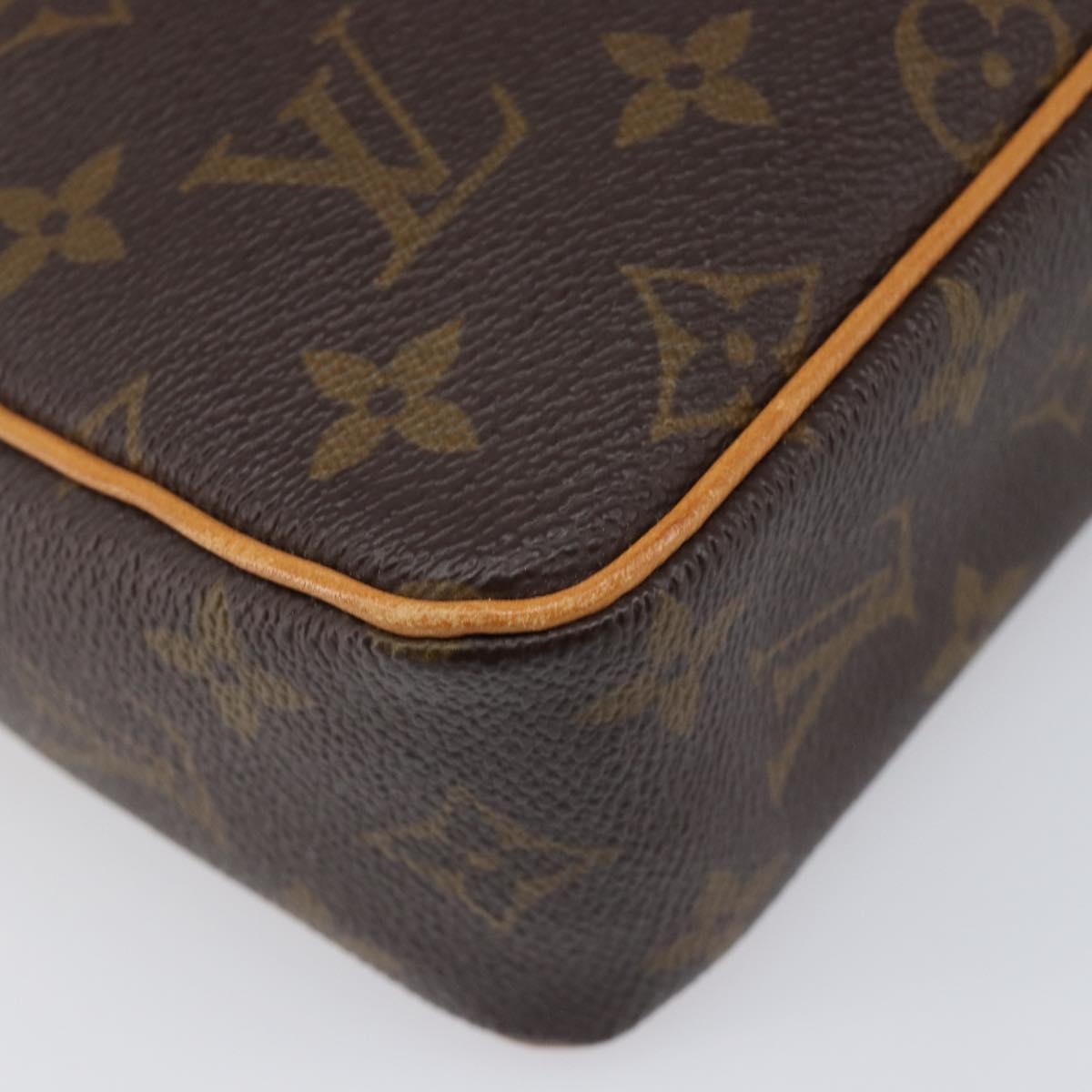 LOUIS VUITTON Monogram Compiegne 23 Clutch Bag M51847 LV Auth ep15881