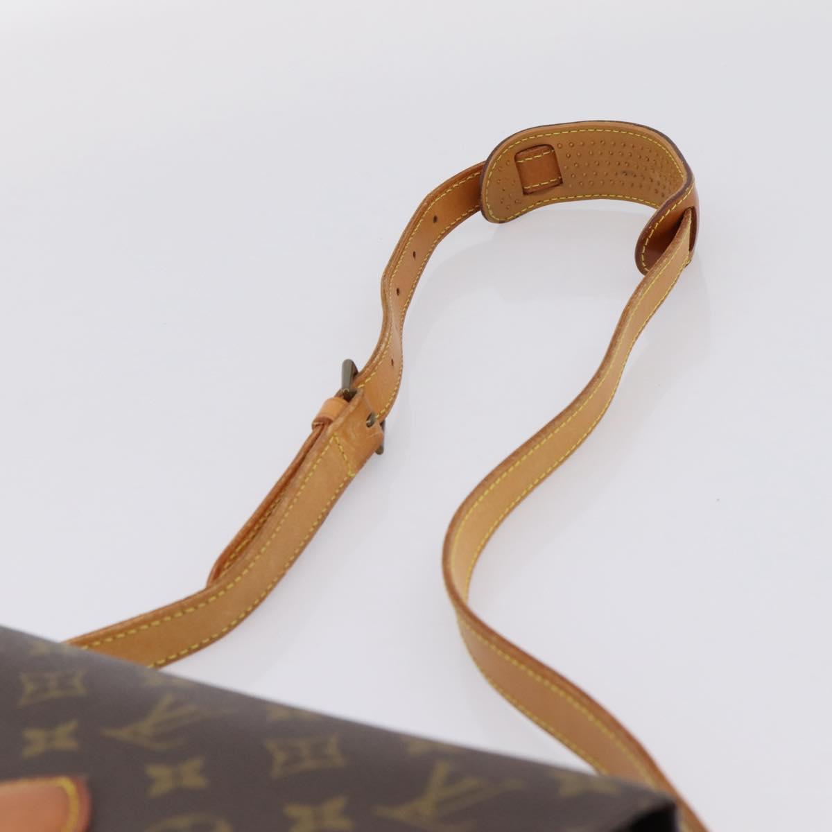 LOUIS VUITTON Monogram Saint Cloud GM Shoulder Bag M51242 LV Auth ep15883