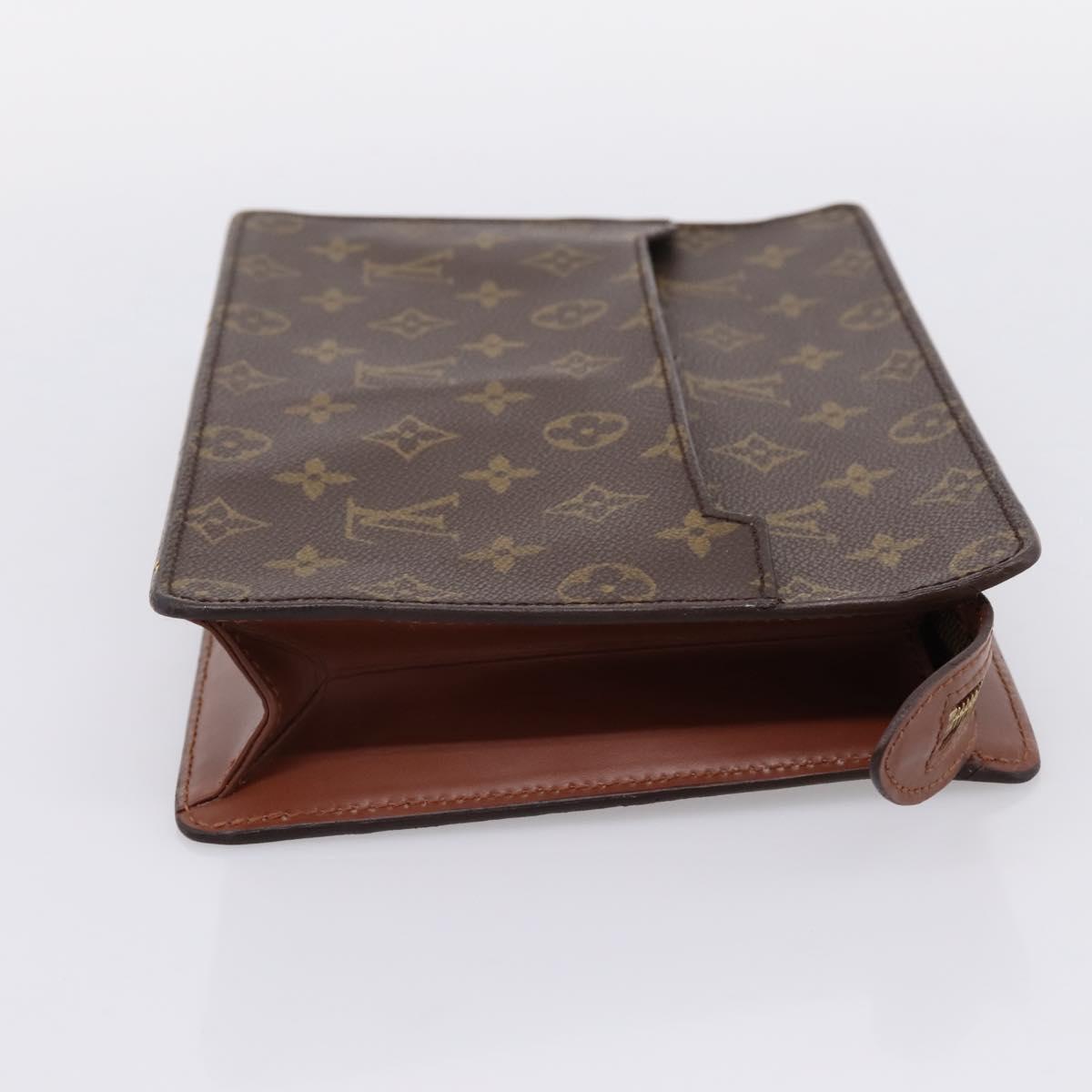 LOUIS VUITTON Monogram Pochette Homme Clutch Bag M51795 LV Auth ep15890