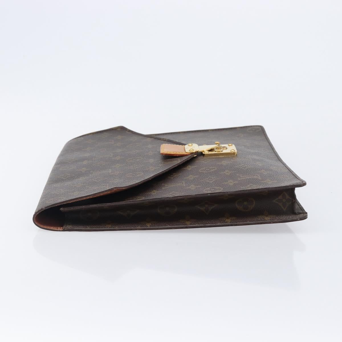 LOUIS VUITTON Monogram Porte Documents Senatur Briefcase M53335 LV Auth ep15900